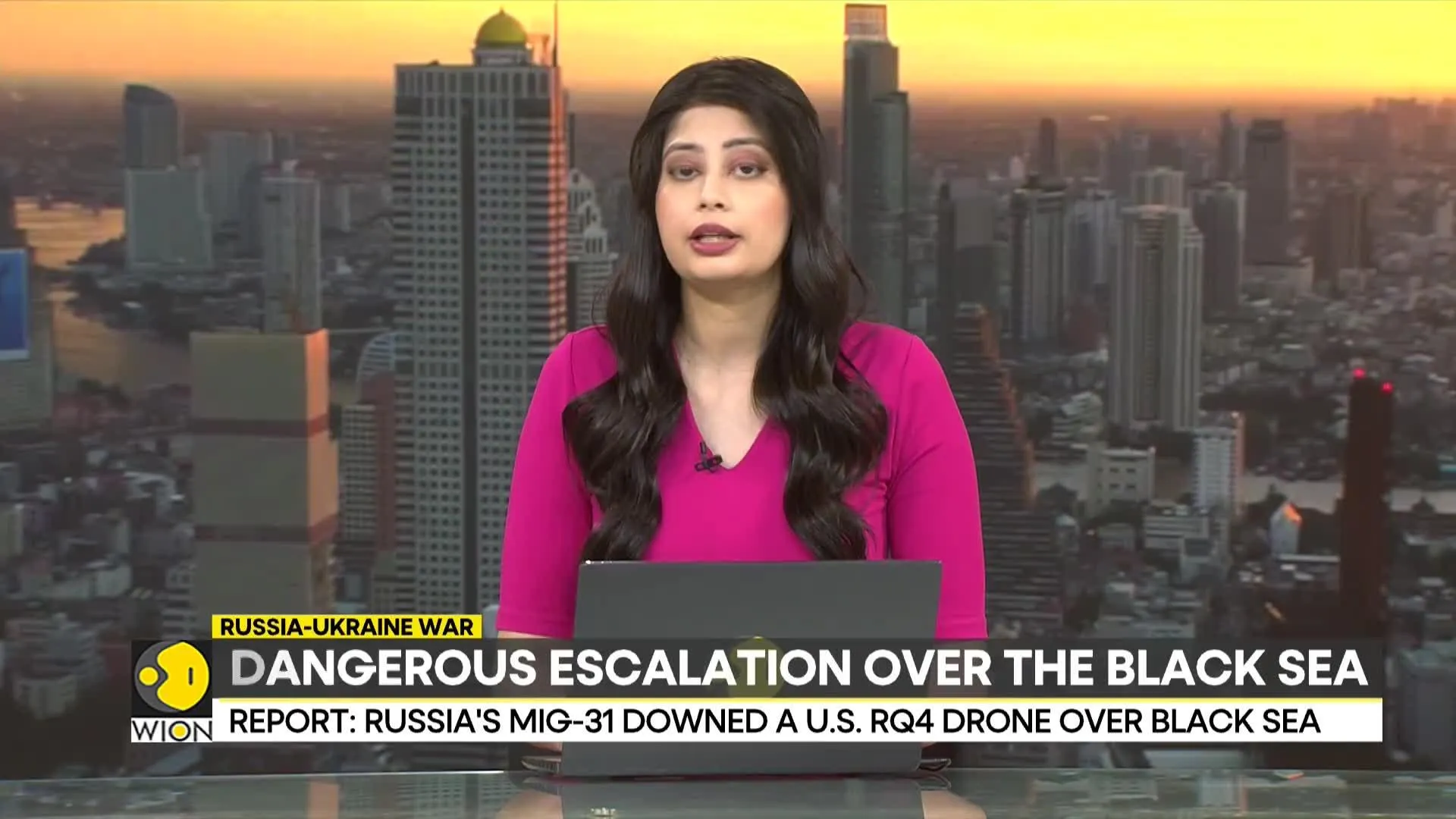 Russia-Ukraine war: Did a Russian jet down a US drone?