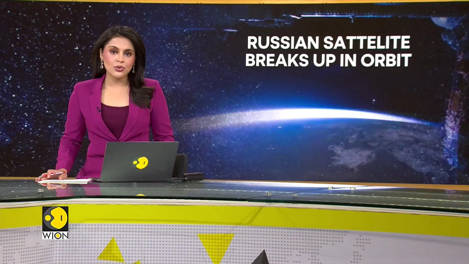 Russian satellite breaks up in space, forces ISS astronauts to shelter