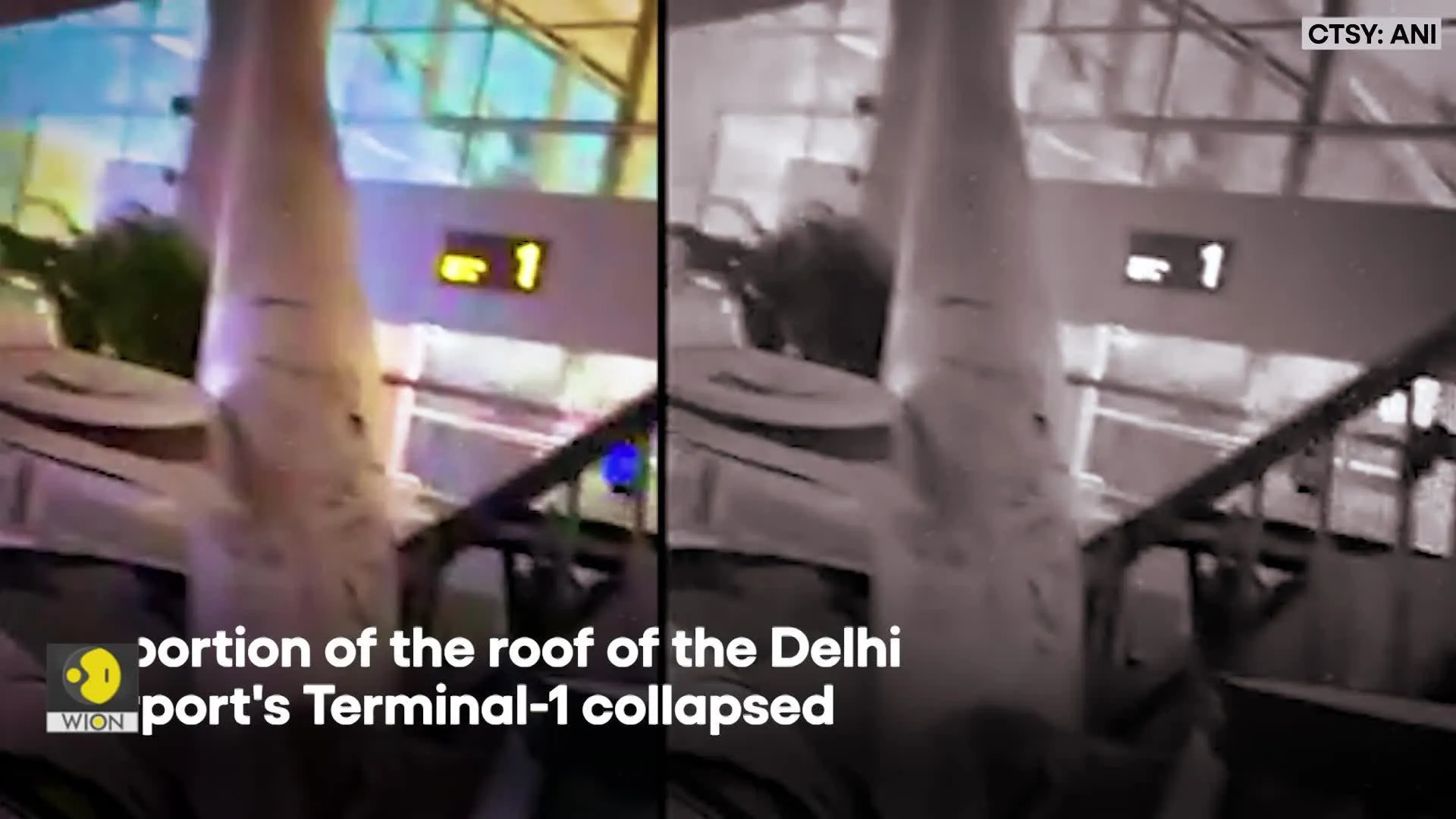 India: Roof collapse at Delhi airport amid heavy rains