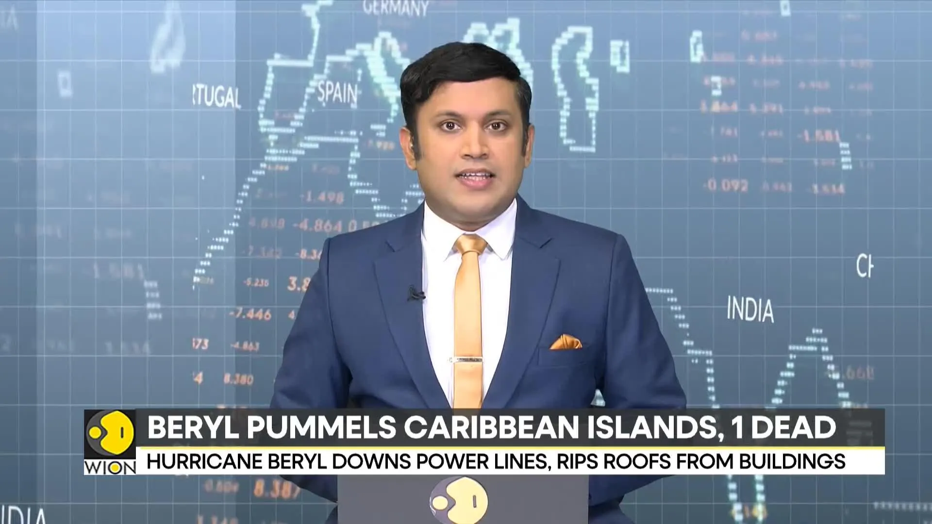 Hurricane Beryl pummels Caribbean Islands, 1 dead; residents hoard food & fuel amid fear