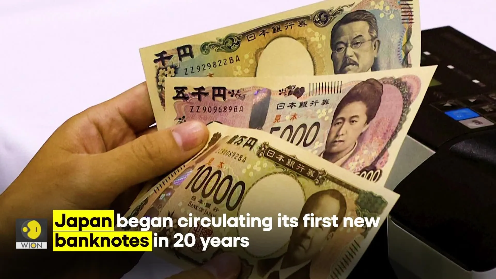 Japan renews its banknotes for the first time in 20 years