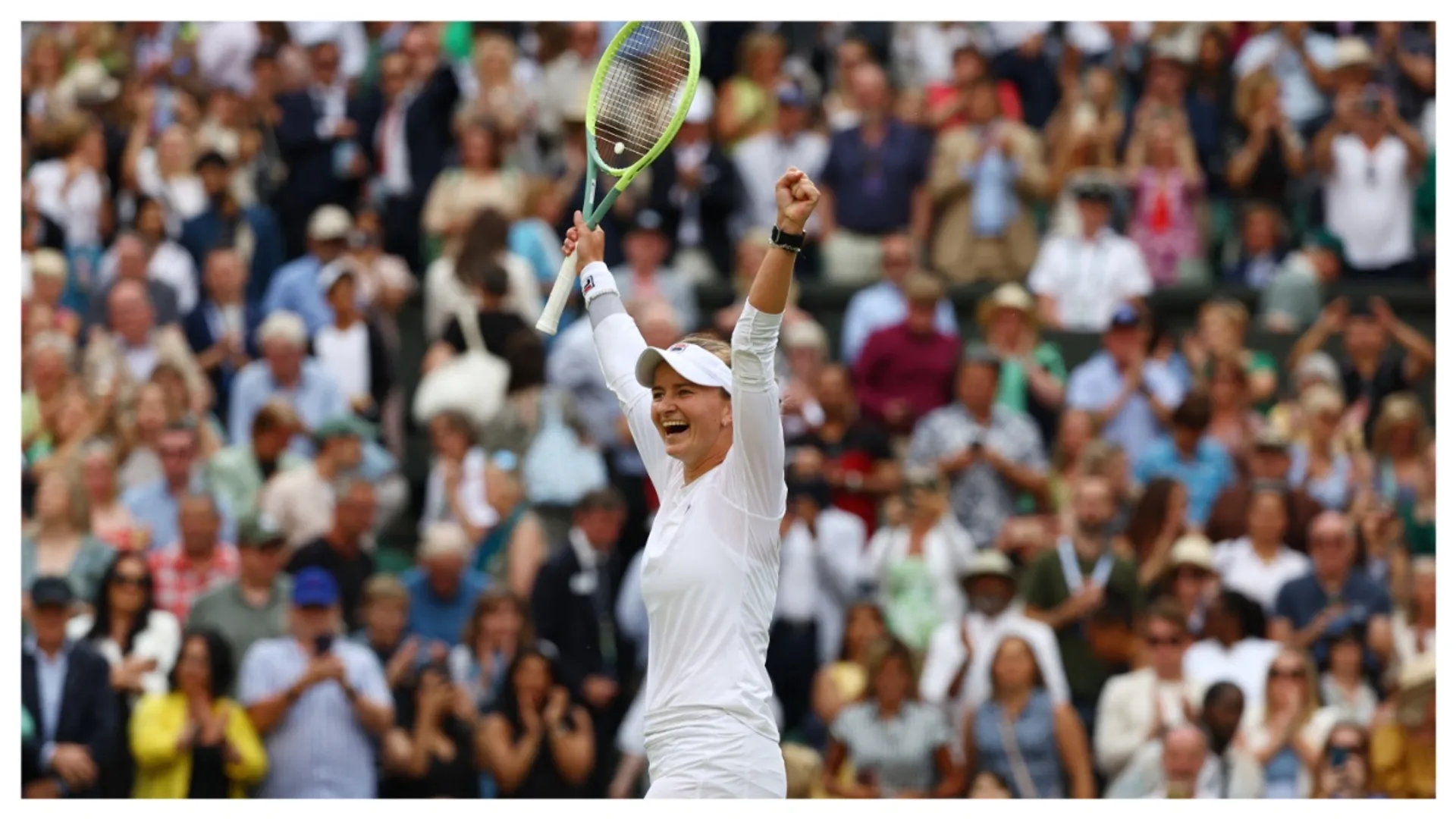 Barbora Krejcikova rides Elena Rybakina punches to reach first Wimbledon final, to clash with Jasmine Paolini