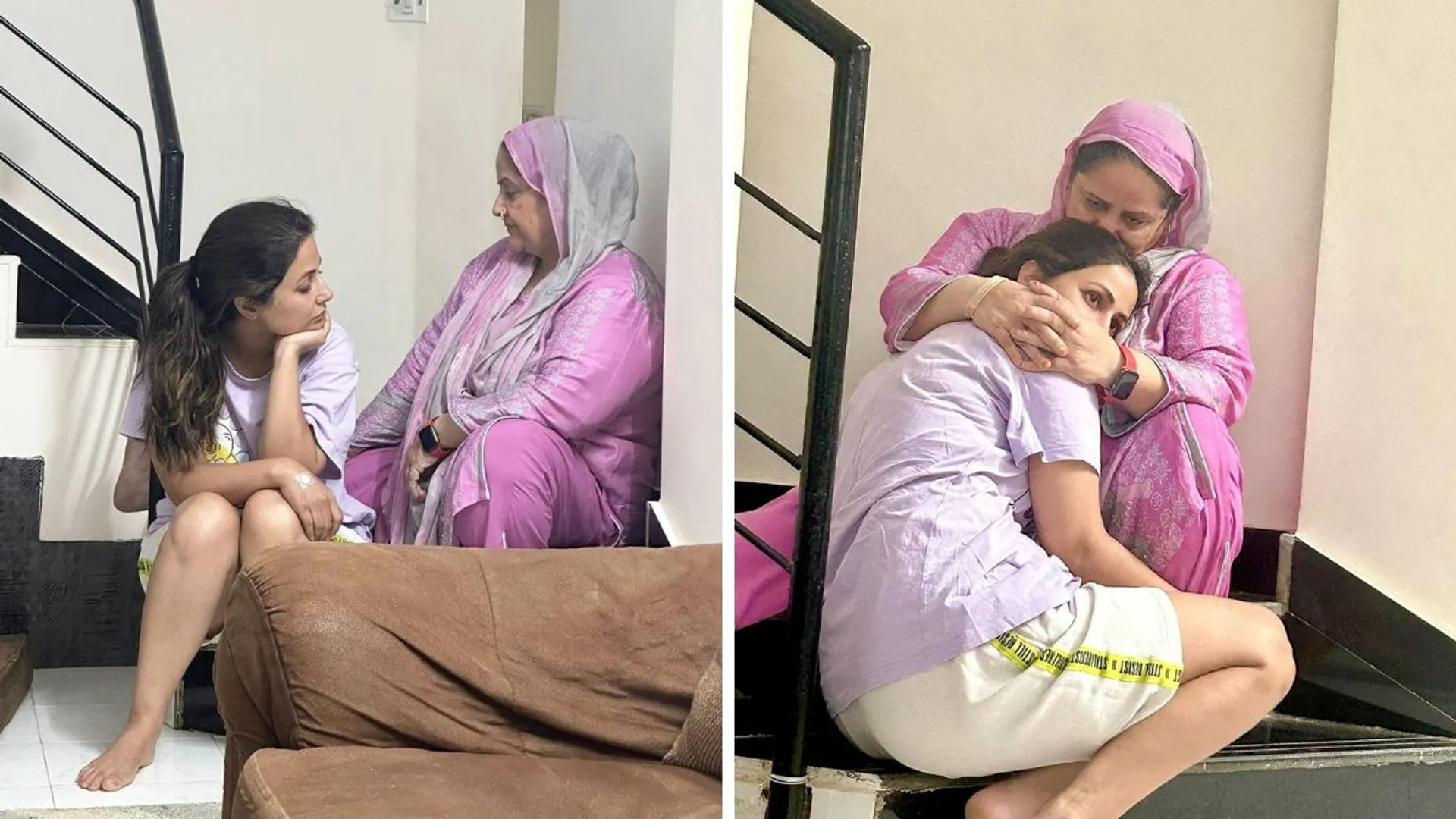 Hina Khan recalls her mother's reaction to her stage 3 breast cancer diagnosis; shares pics
