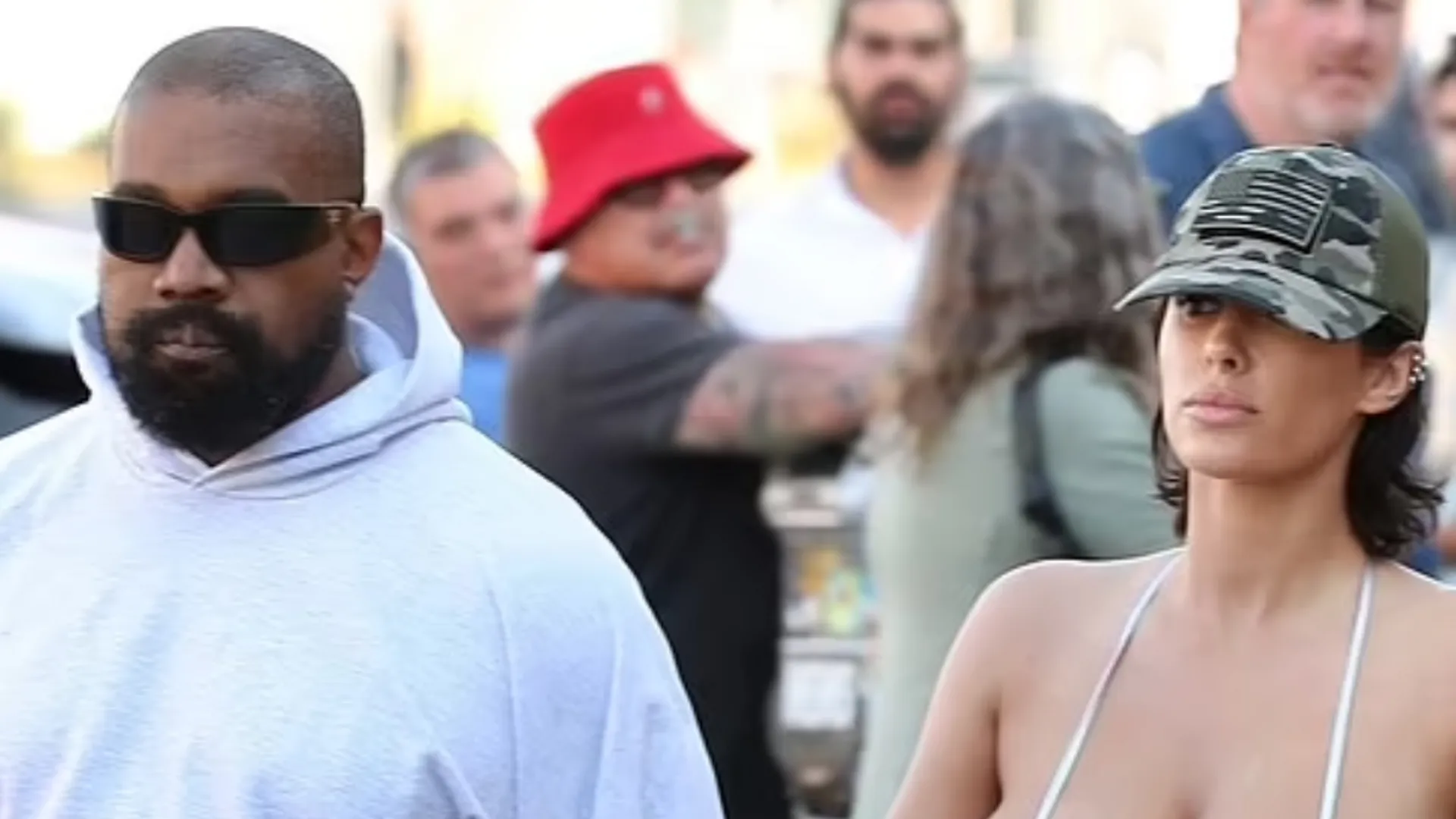 Bianca Censori dons daring bikini top during lunch date with Kanye, angers restaurateurs