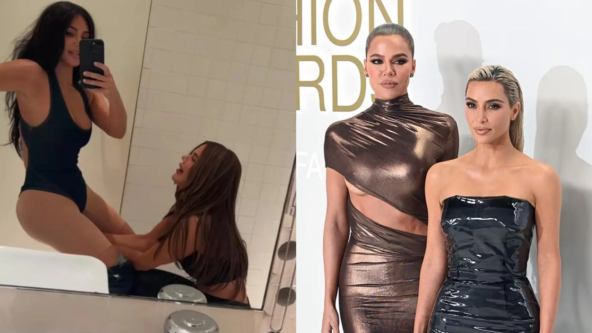 Kim Kardashian and Khloé Kardashian's hilarious video will leave you in splits