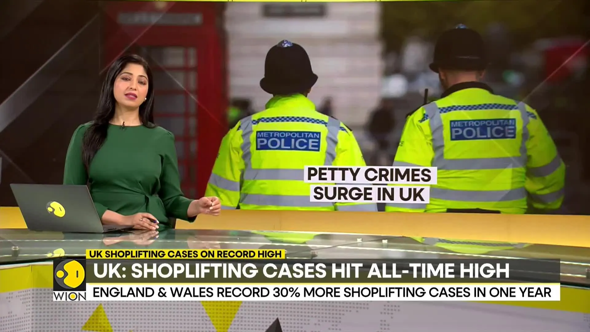 UK: Shoplifting cases hit all-time high