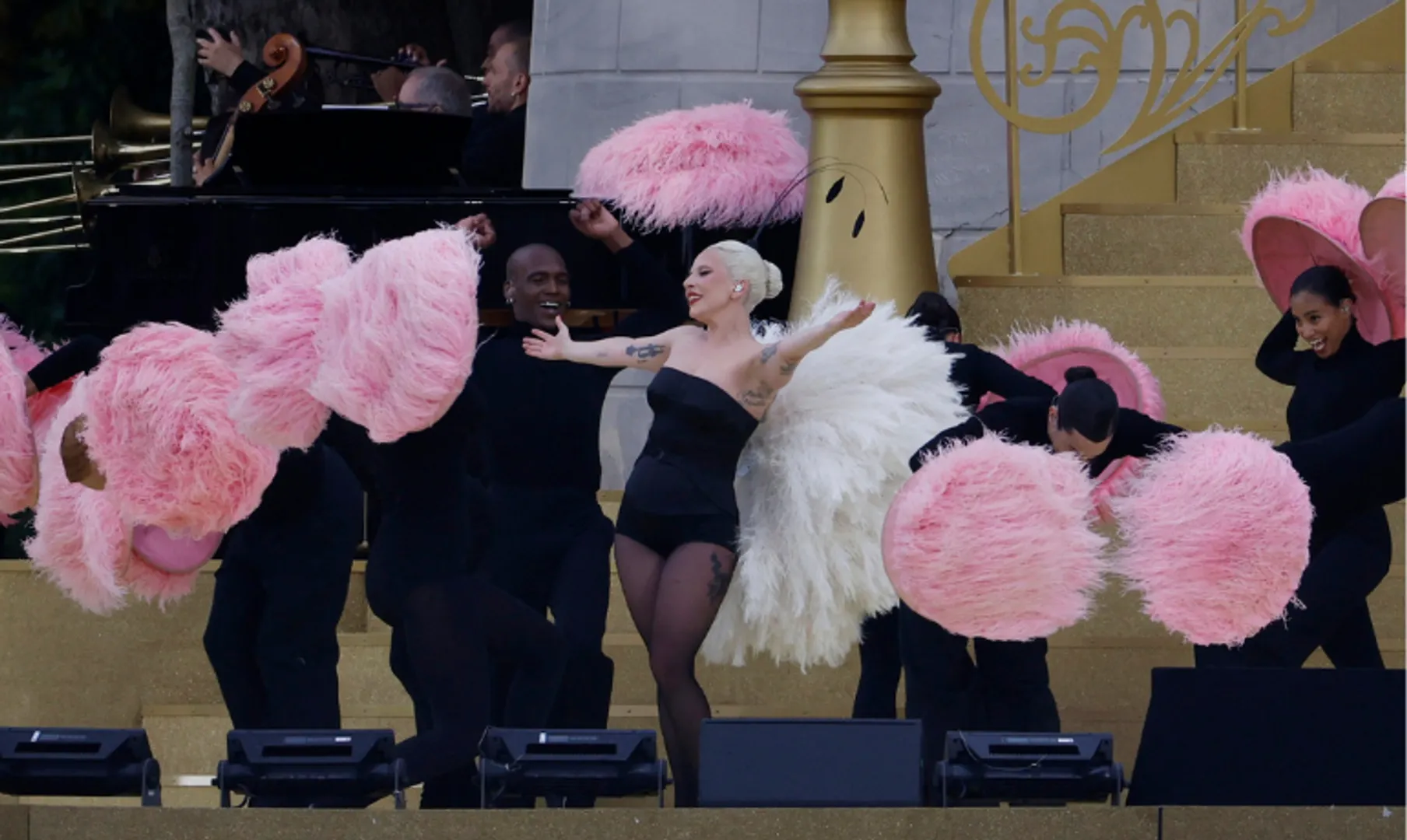 All Things French! Lady Gaga wows the audience with her charming cabaret performance at 2024 Paris Olympics