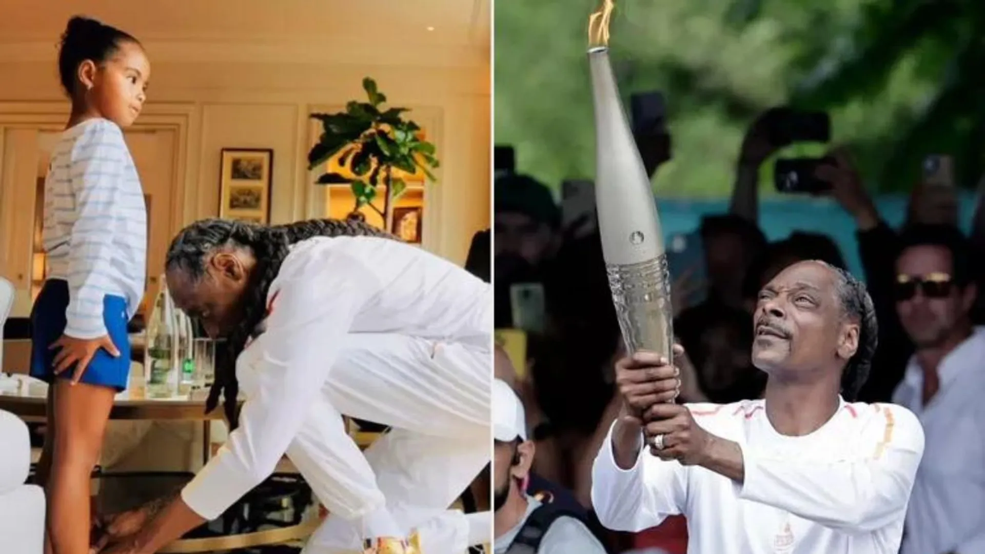 Snoop Dogg proudly does his 'grandpa duties' at Paris Olympics 2024