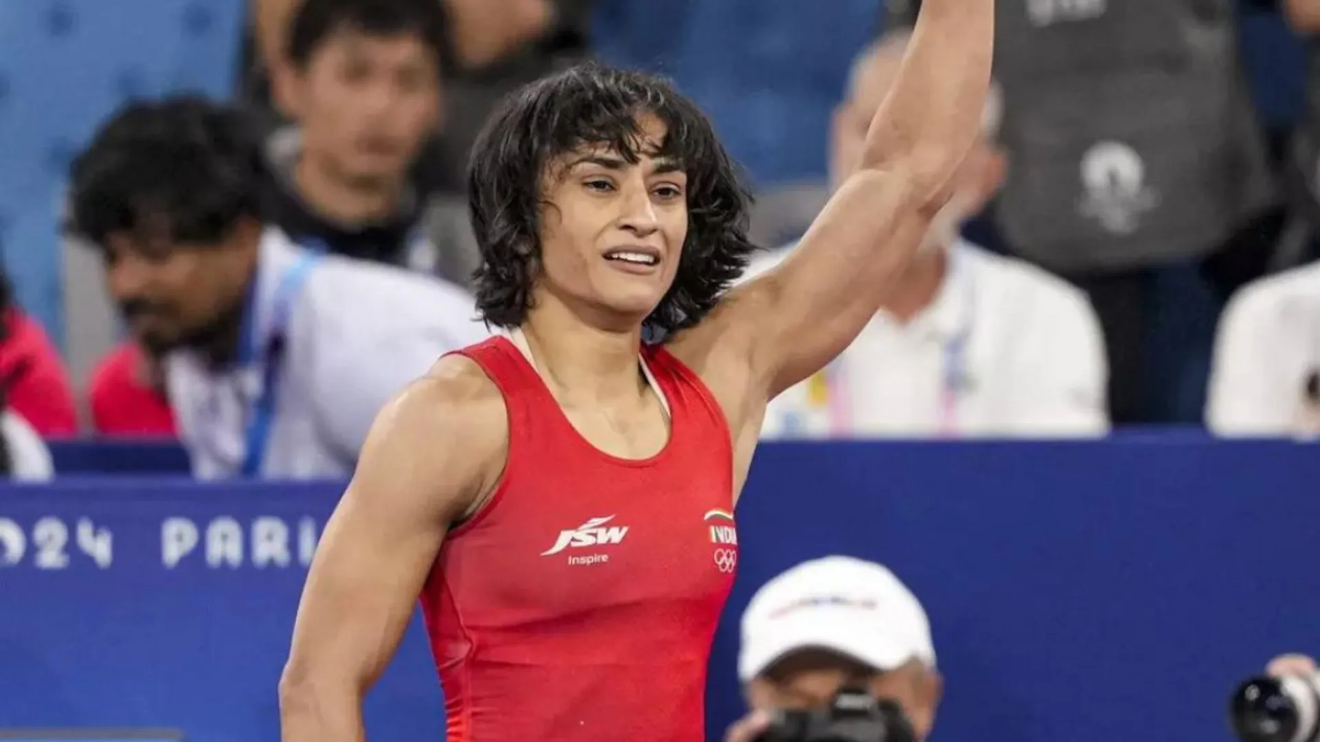 Wrestler Vinesh Phogat receives medical treatment after disqualification at Paris Games