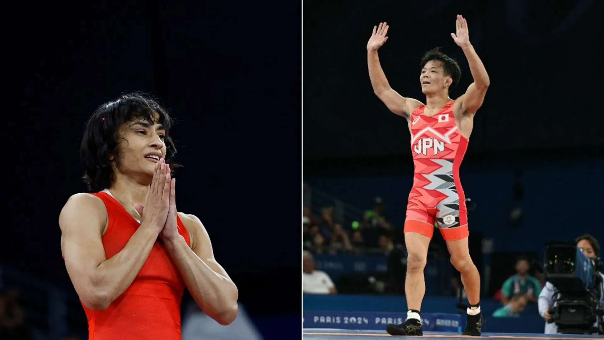 Paris Olympics 2024: Rei Higuchi, once disqualified from Tokyo Games for being overweight, comforts Phogat