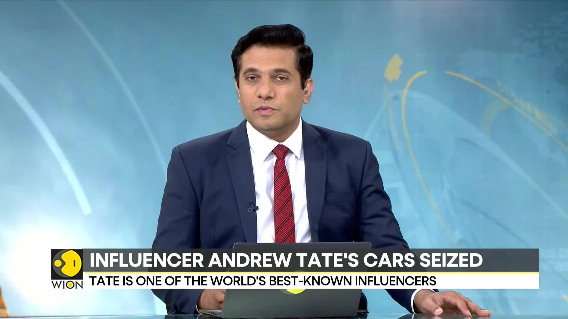 Romanian authorities took away luxury cars from Andrew Tate's residence