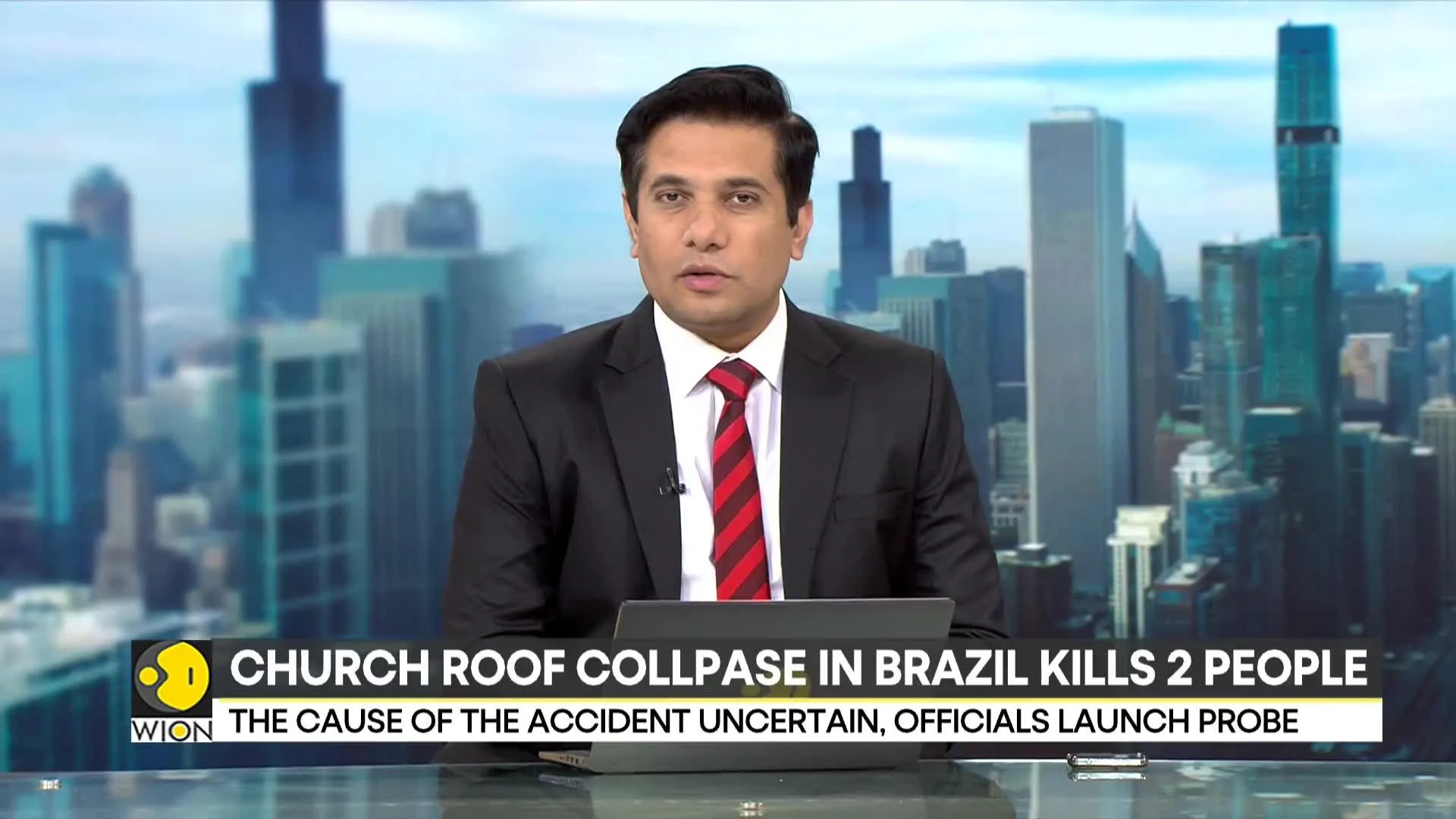 Church roof collapse in Brazil during food distribution event, kills 2 people