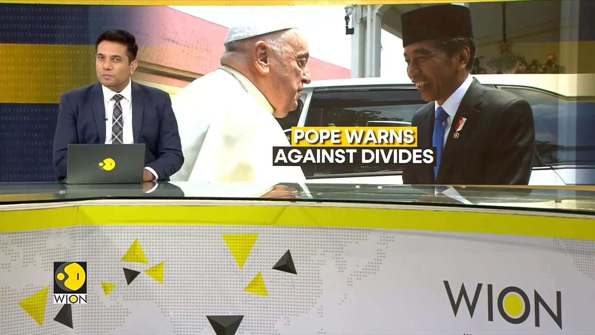 Pope Francis kicks off Asia tour with Indonesia, warns against religious extremism