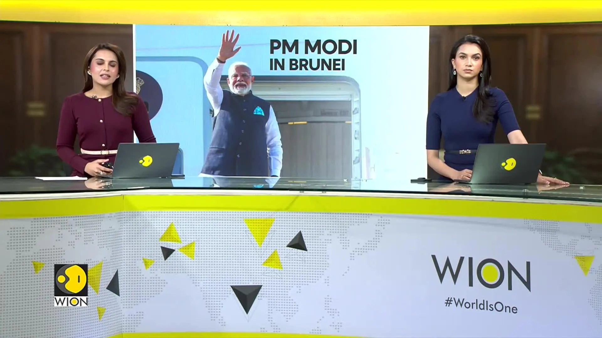 Indian PM Modi on two-day visit to Brunei Darussalam