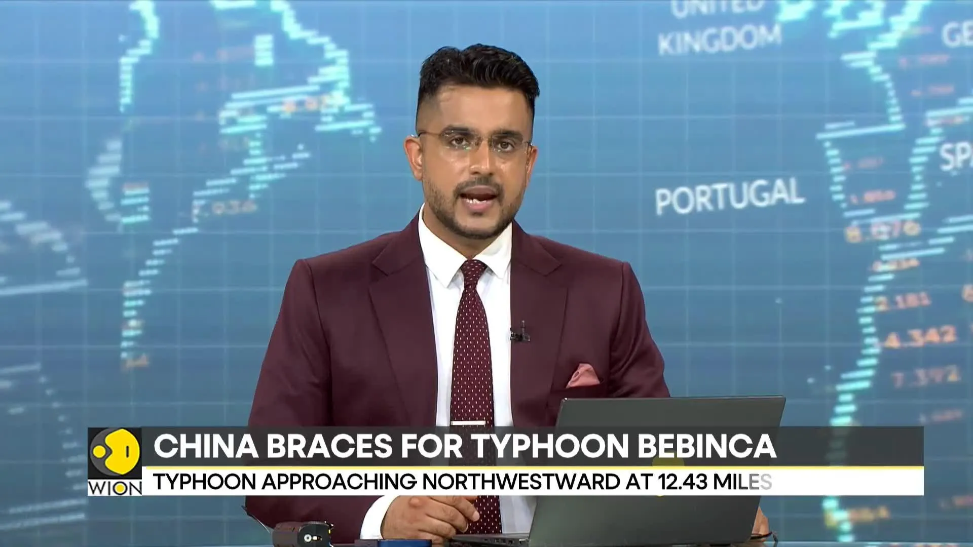 Typhoon Bebinca expected to make a landfall