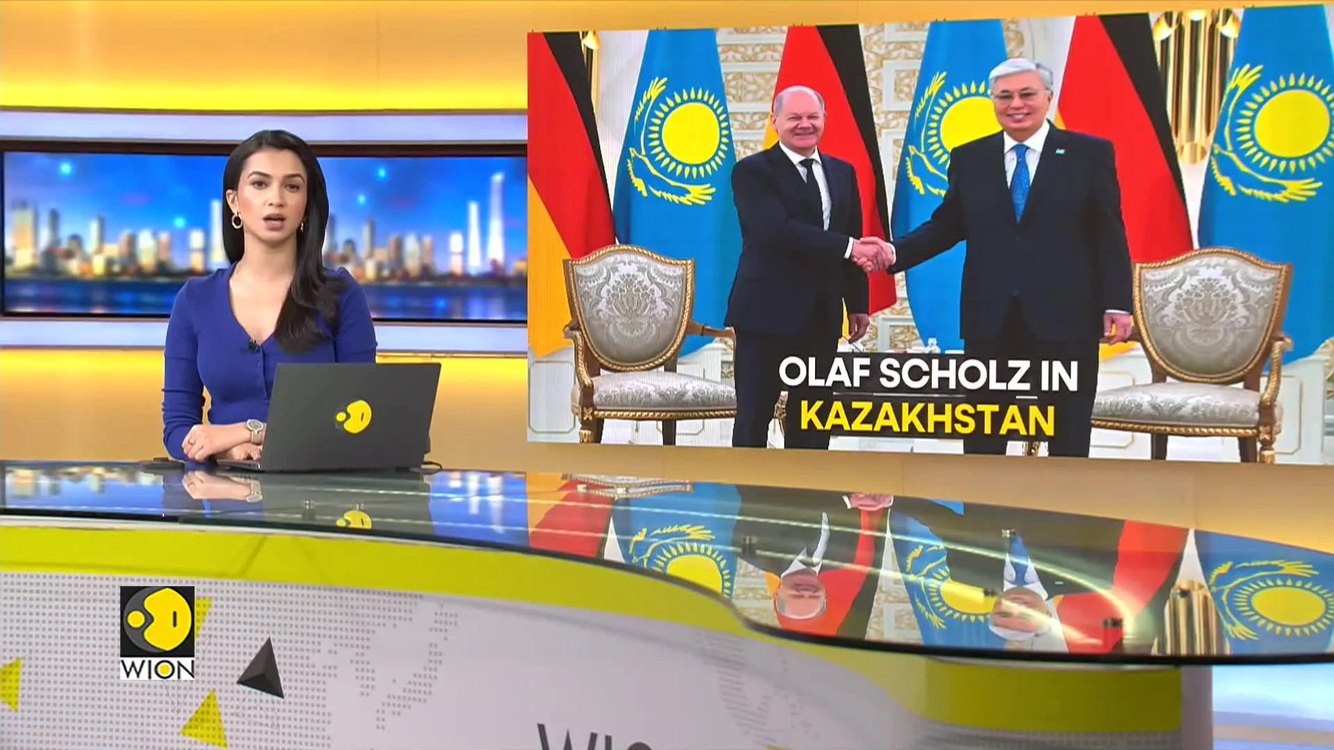 German chancellor, Kazakh leader aim to boost German-Kazakh ties