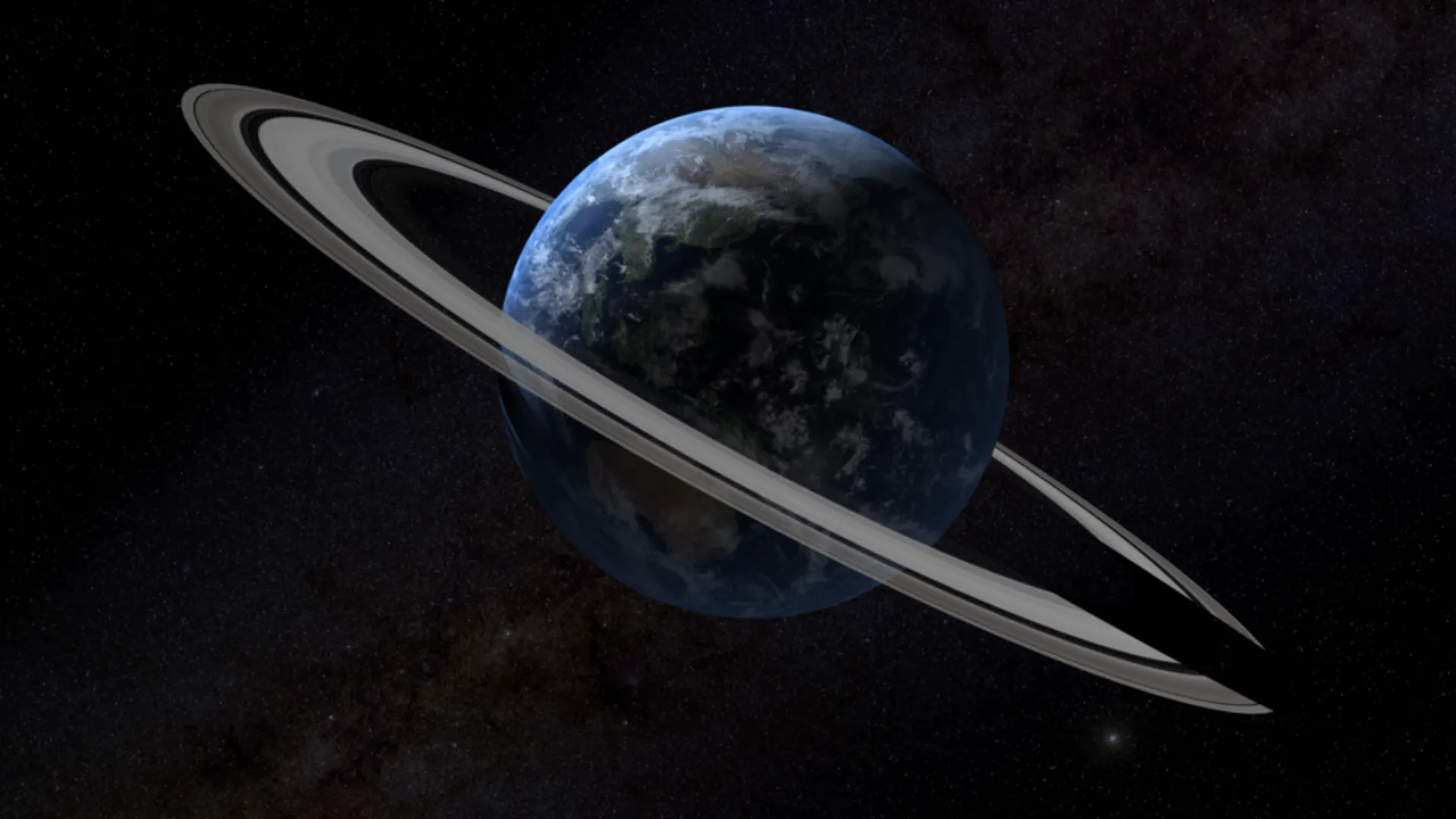 Earth likely had a ring around it 466 million years ago. It was created by...