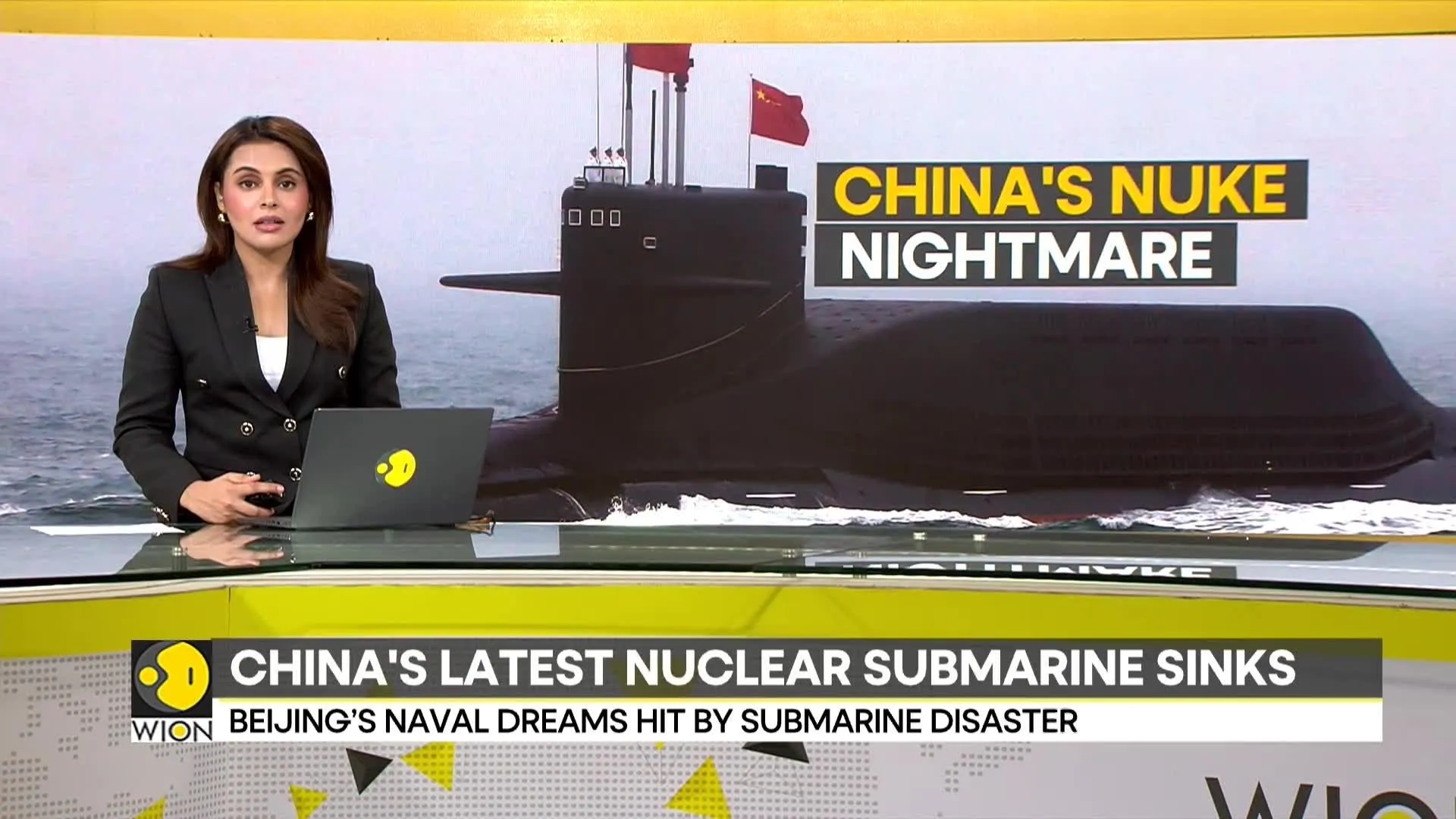 China's Newest Nuclear Submarine Sinks in Wuhan Shipyard