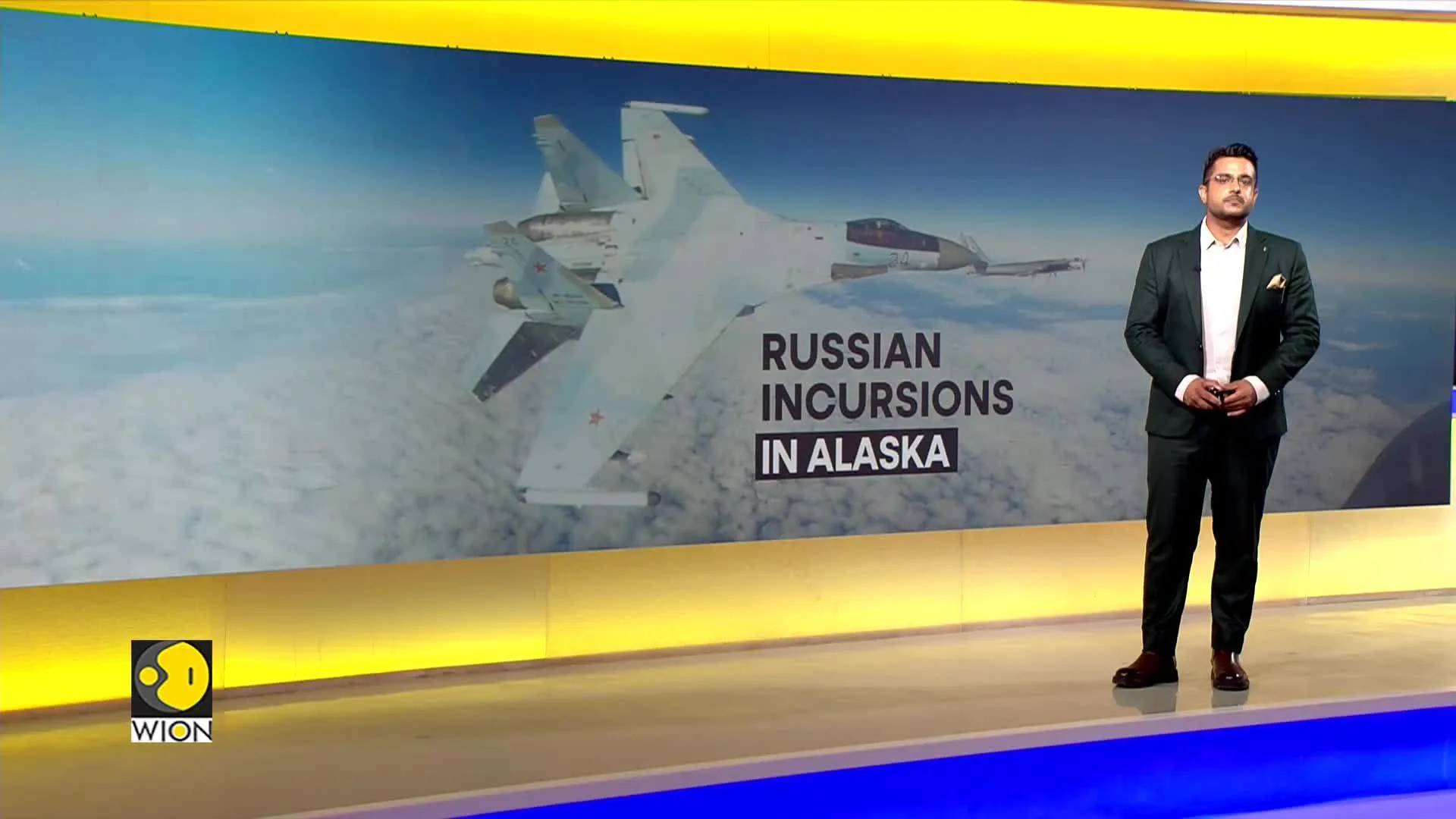 Russian Fighter Jet Nearly Collides With USA's Aircraft In Alaska