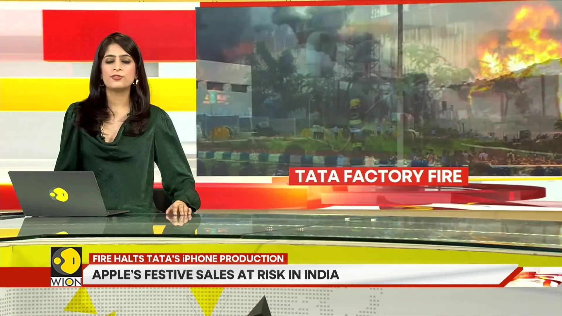 Fire Disrupts Tata’s iPhone Component Plant, Affecting Apple Supply Chain