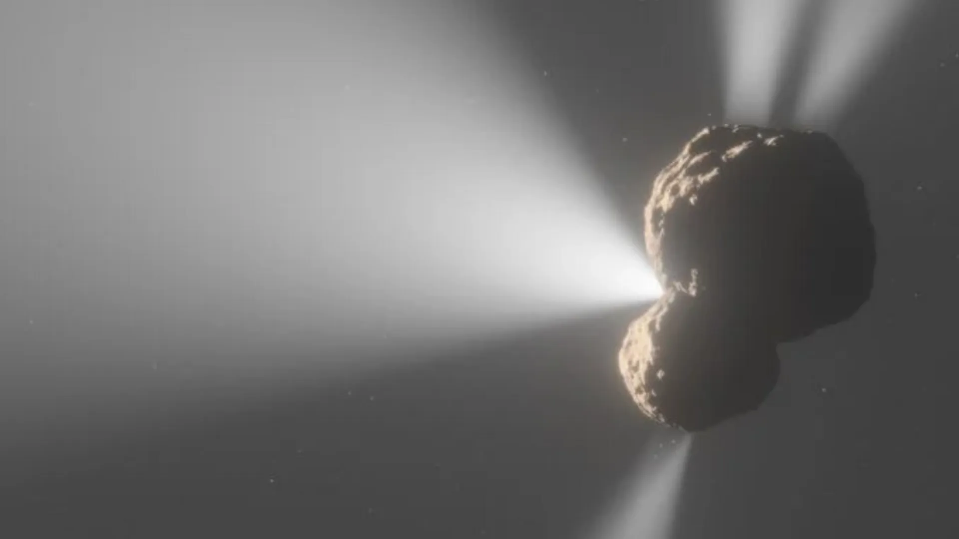 Centaur, an icy body in space, is shooting multiple jets of hot gas. What's going on?