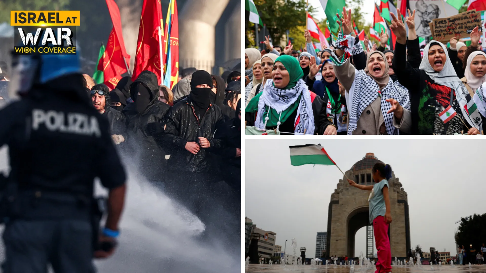 Ahead of Gaza warâs first anniversary, thousands march worldwide for ceasefire