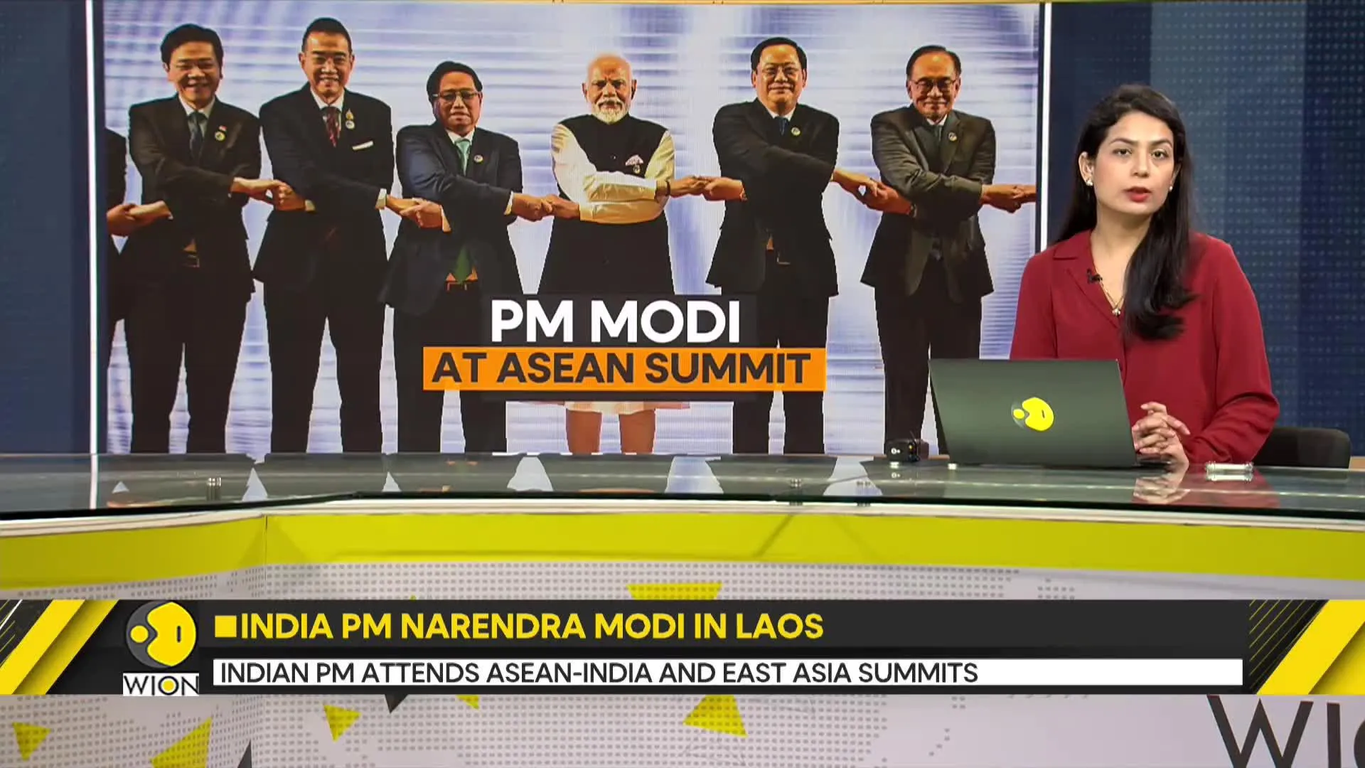 PM Modi Addresses 21st ASEAN-Indian Summit