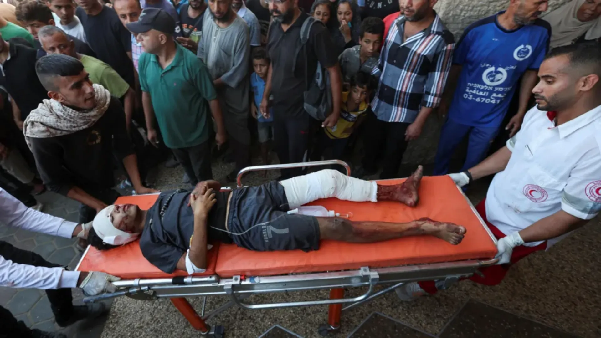 Palestinian Red Crescent says 28 killed, 54 injured in Israeli strike on Gaza school