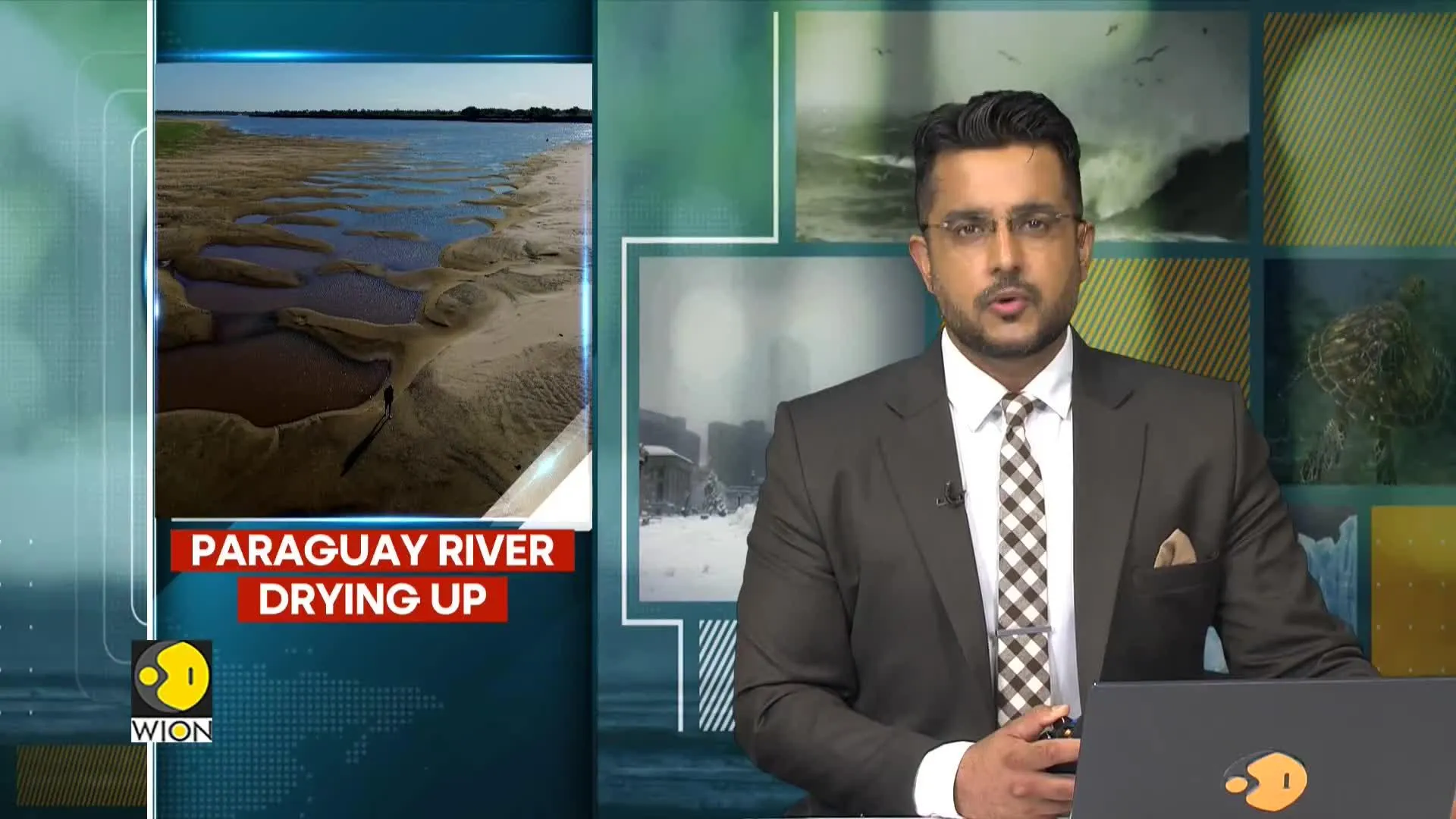 Fishermen & Rice Farmers Clash Over Water as Paraguay River Dries Up