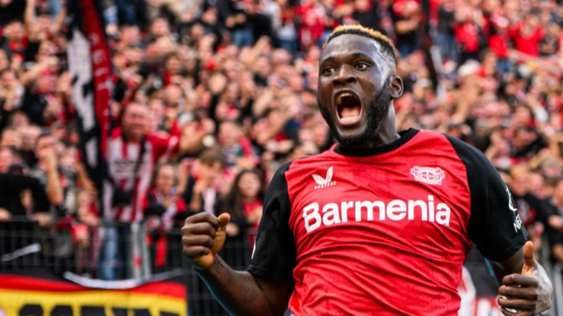 Bundesliga: Victor Boniface sends Bayer Leverkusen past Frankfurt, Leipzig go top