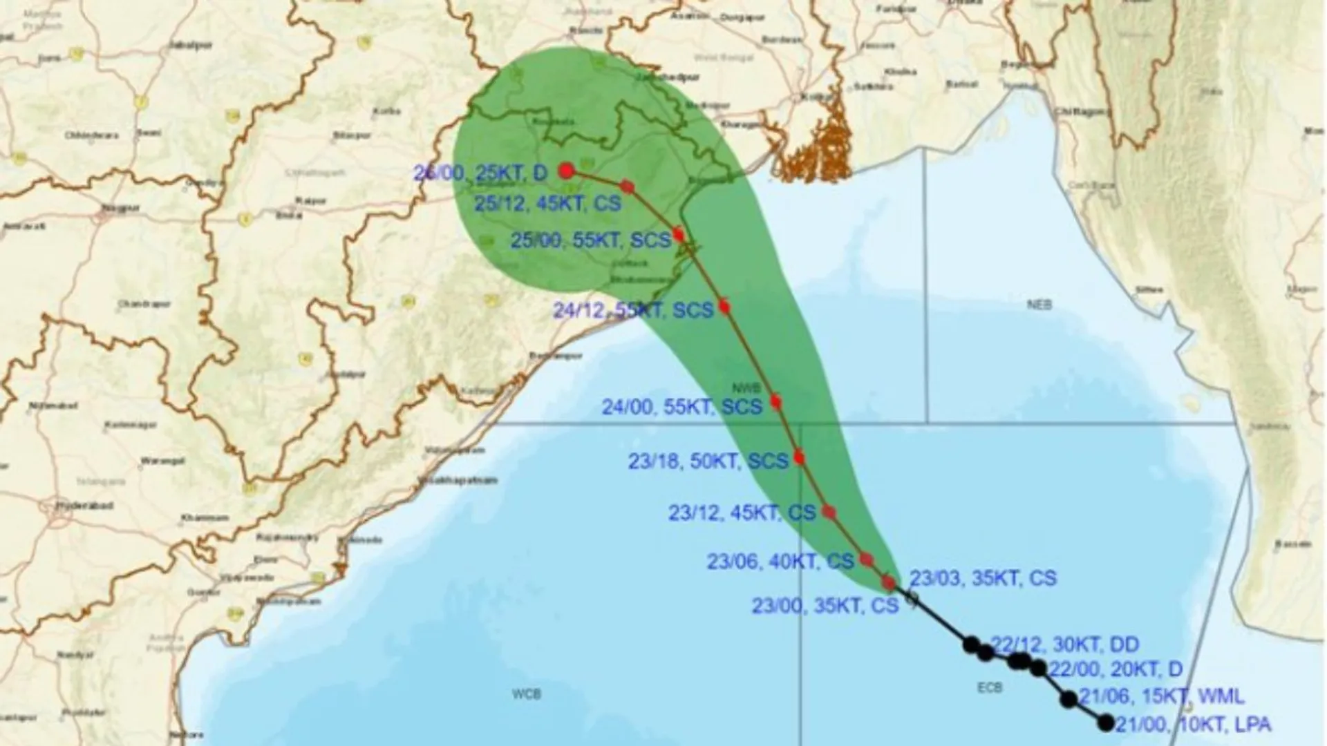Flights cancelled as cyclone Dana looks all set to bring very heavy rain in south Bengal