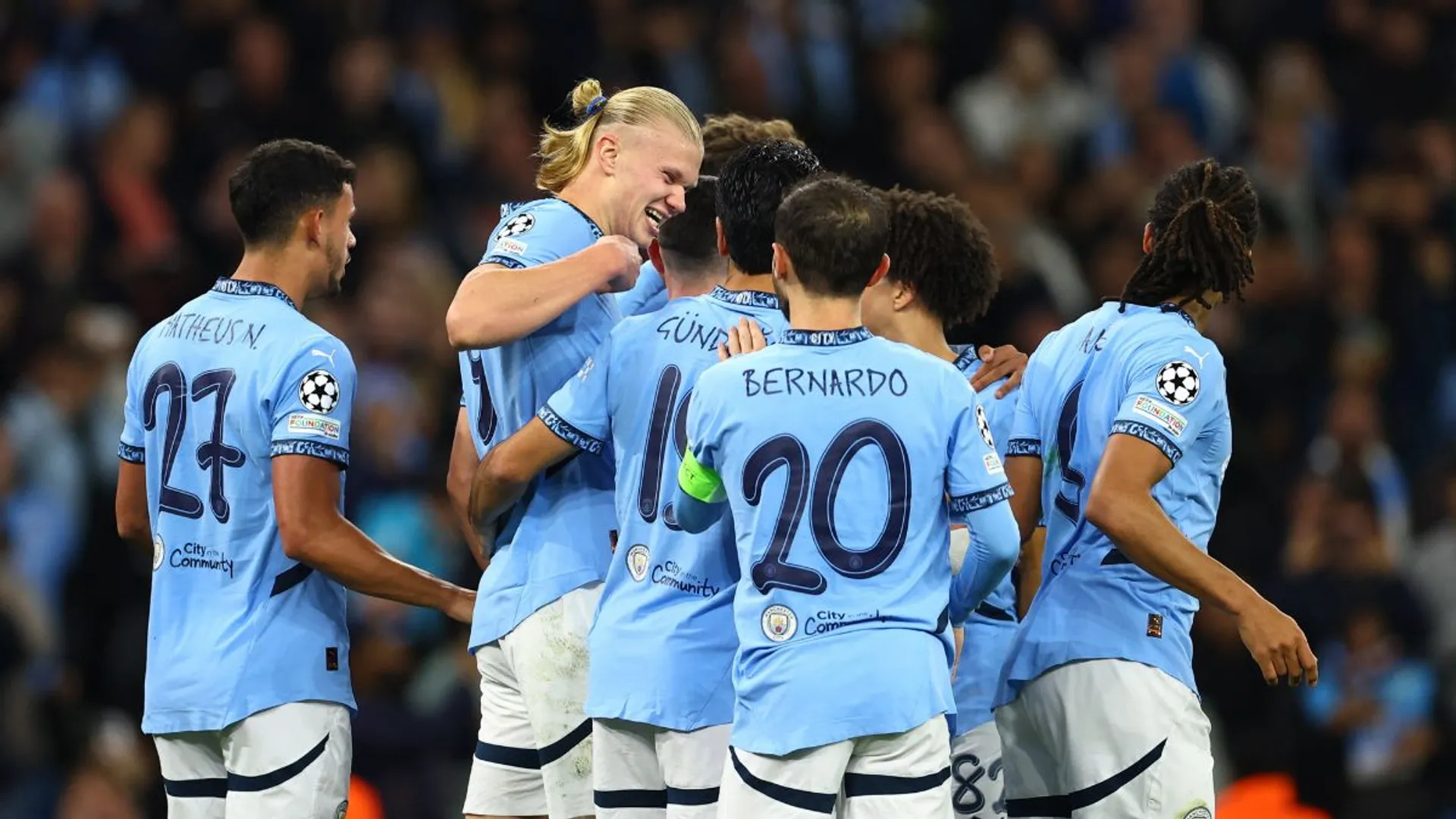 Manchester City enter record books with 5-0 mauling of Sparta Prague in Champions League