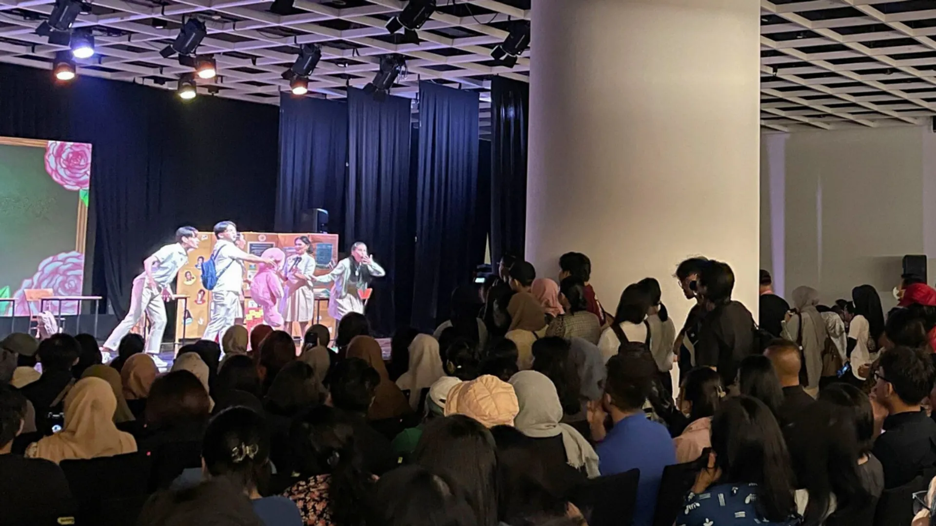 Young actors perform Songs of Silence at Indonesia's first deaf musical