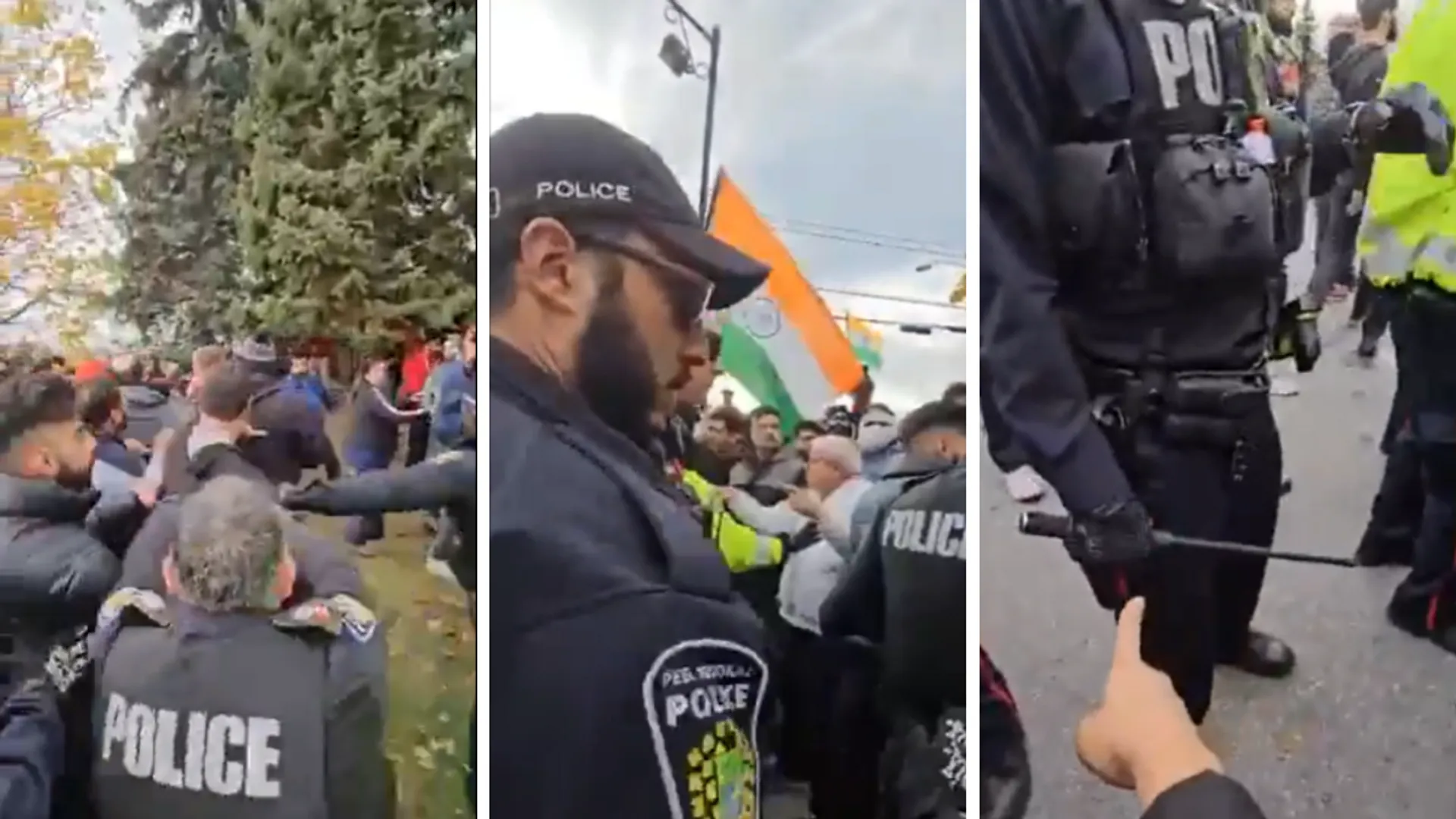 'Lawful execution of duties,' Canadian cop seen in Brampton temple protest video cleared of wrongdoing