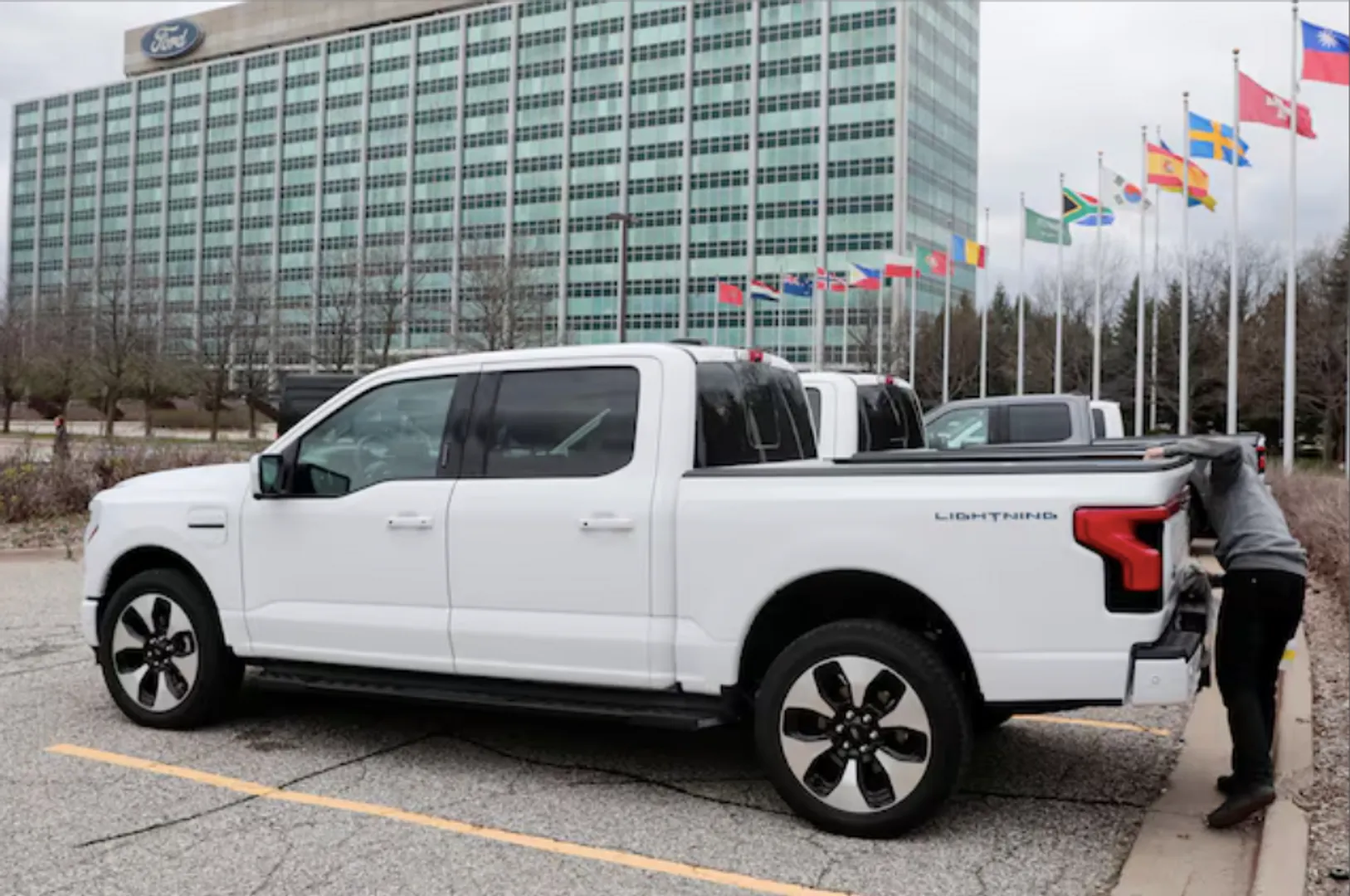 Ford pauses F-150 Lightning production for six weeks in production restructuring