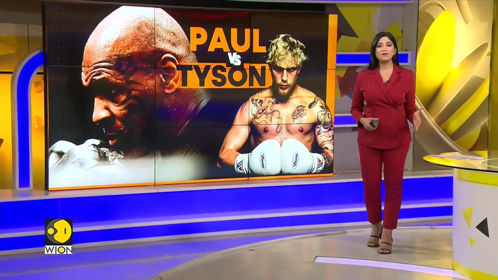 Mike Tyson Slaps Youtuber Jake Paul Before Fight