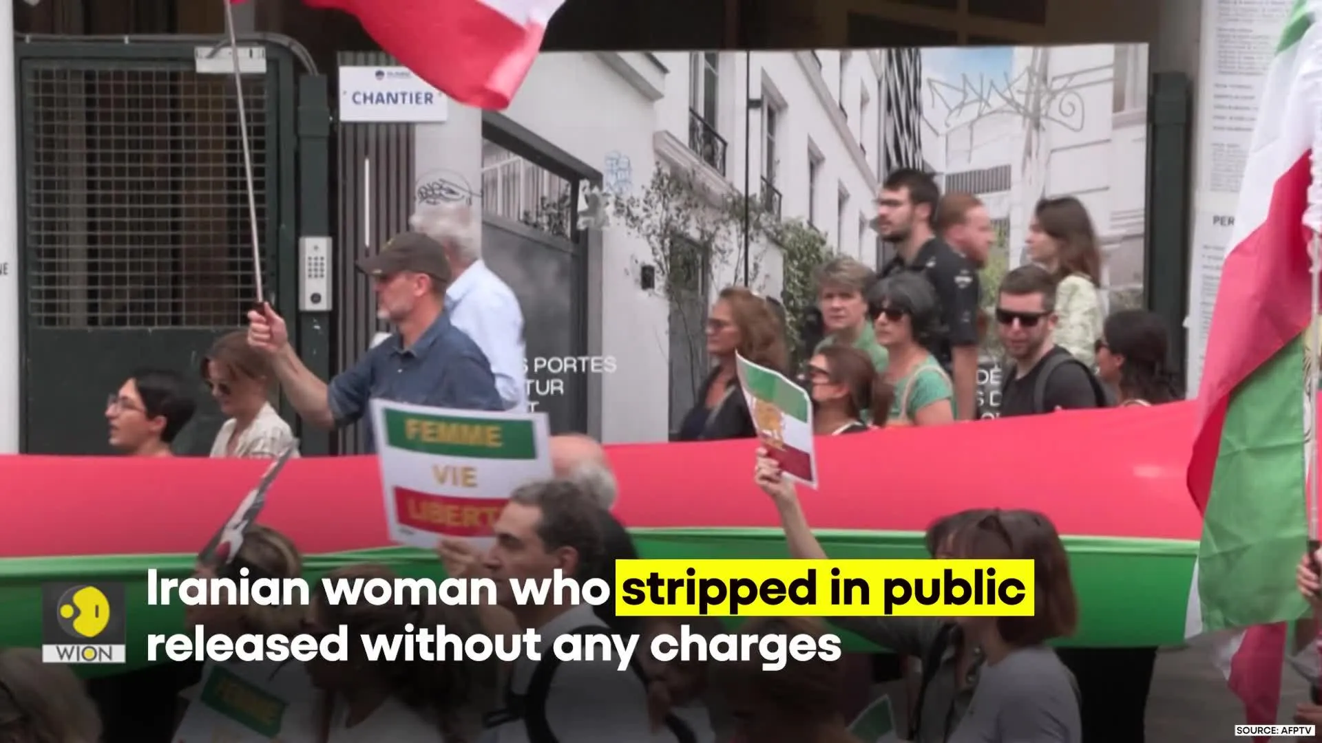 Iran: Woman Who Stripped In Public Released Without Charges, Labelled Mentally Ill' | WION Originals