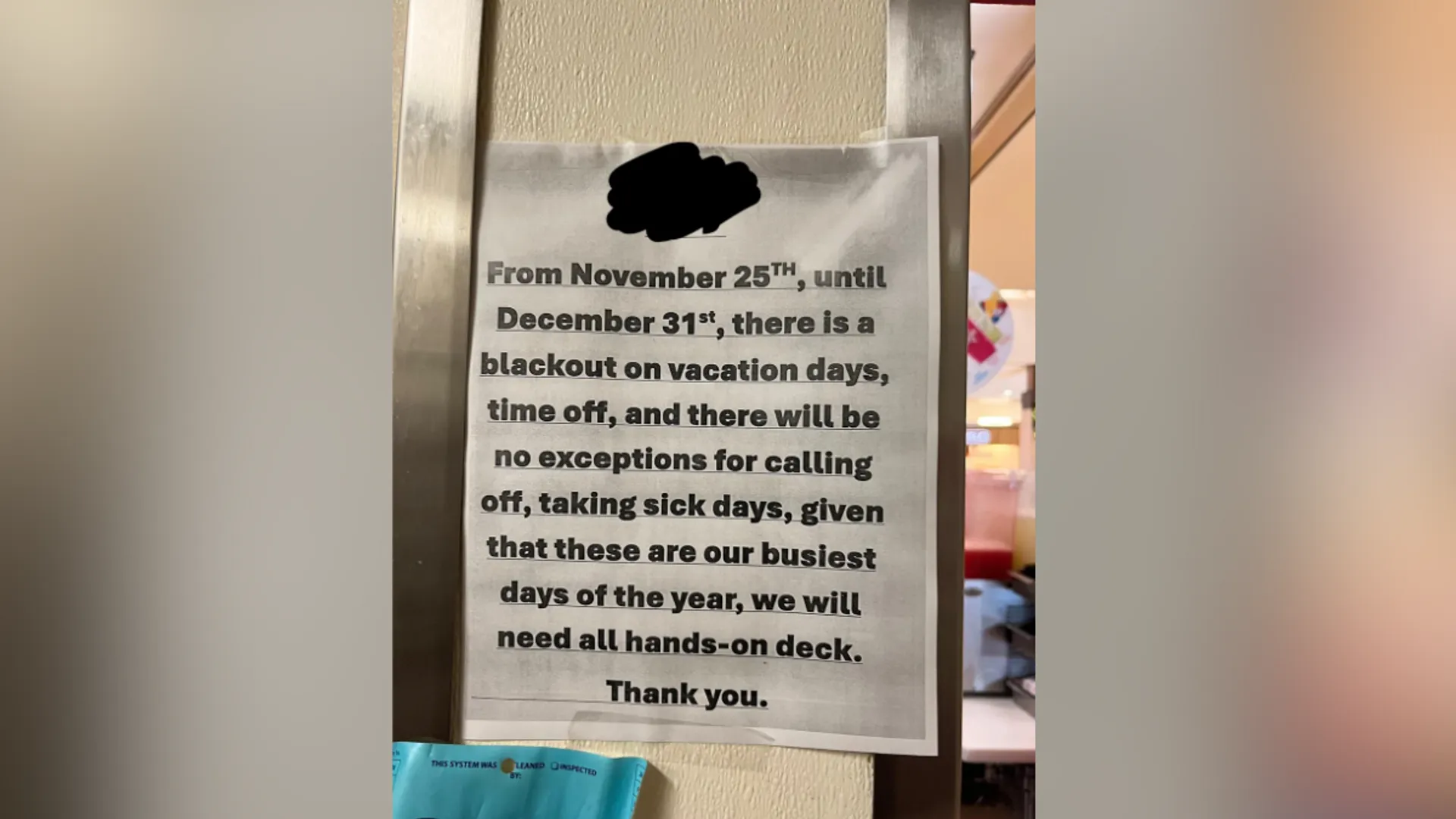 Company's 'no sick leaves' policy till end of year goes viral, netizens say 'if you die...'