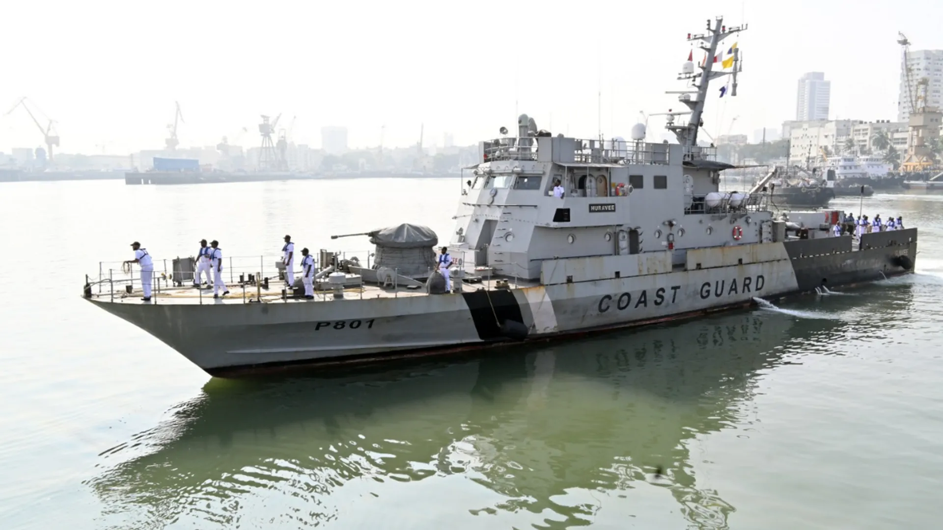 Indian Navy helps in maintenance of Maldives, Mauritius Coast Guard vessels