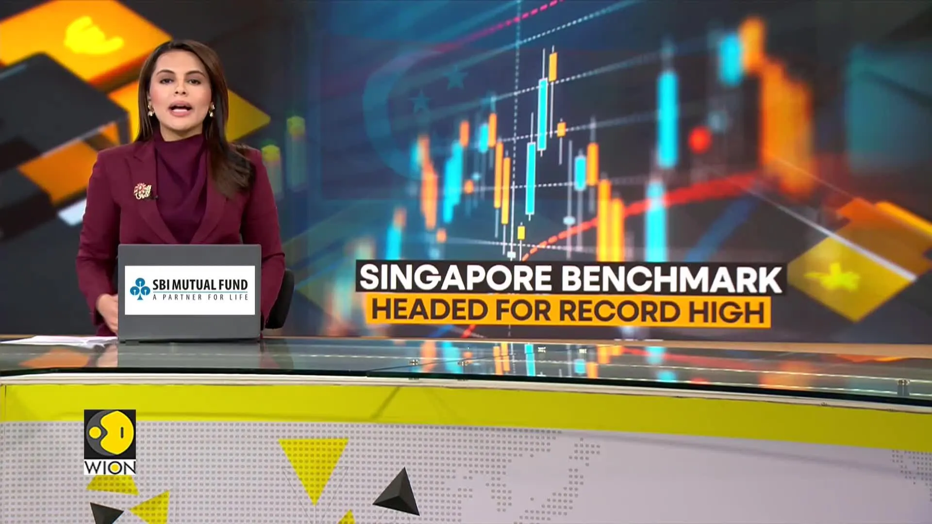 Singapore Benchmark on Track to Close Above Record Set in 2007