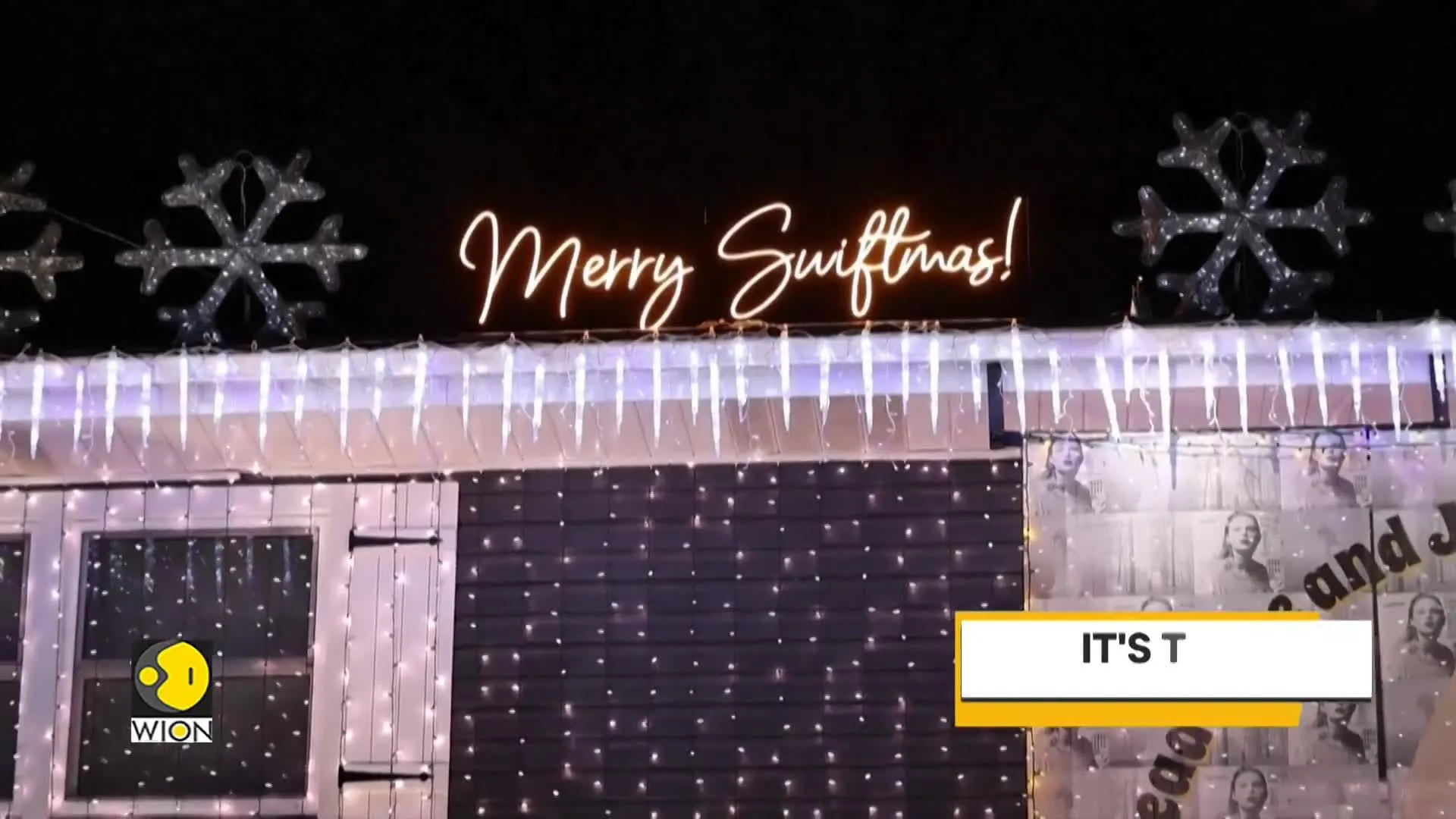 Taylor Swift-inspired Christmas House Back For Holiday Season | World News | WION Newspoint