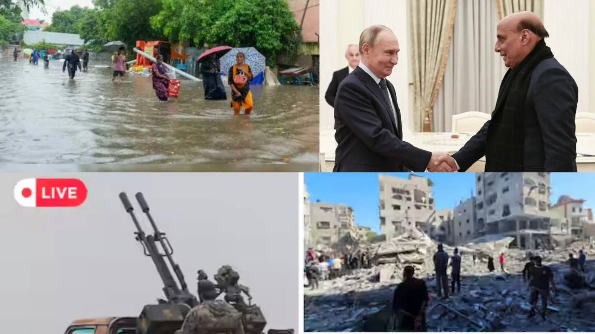 Top 10 world news: West Asia crisis updates; Rajnath Singh meets Putin, and more