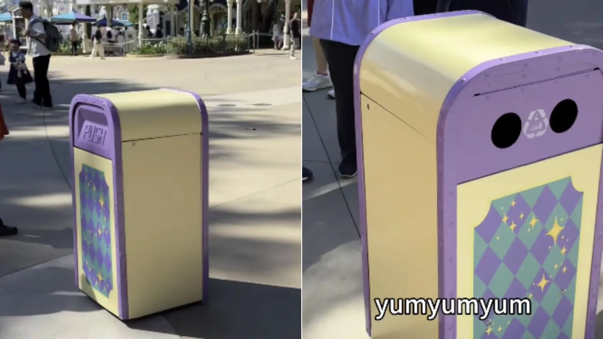 Hong Kong Disneyland’s moving garbage bin leaves netizens awestruck: Watch