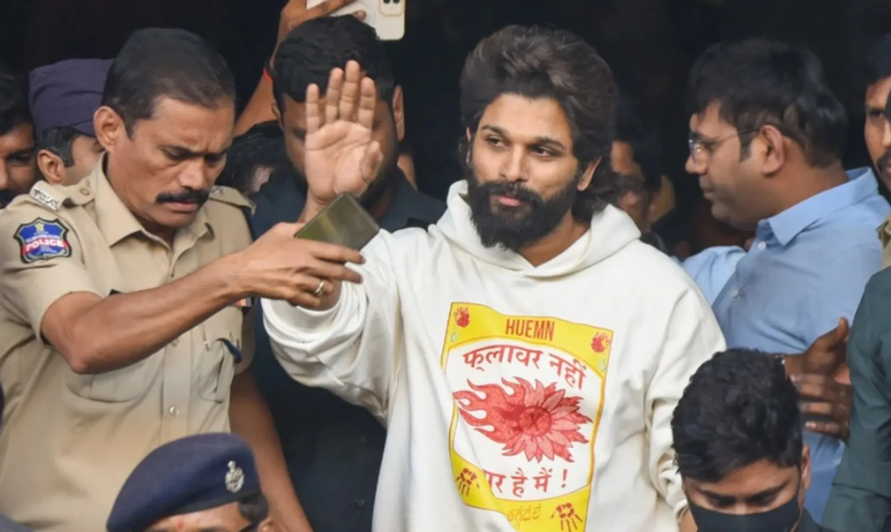 Allu Arjun's first statement after release from jail, says, 'I'm a law-abiding citizen, will do the needful'
