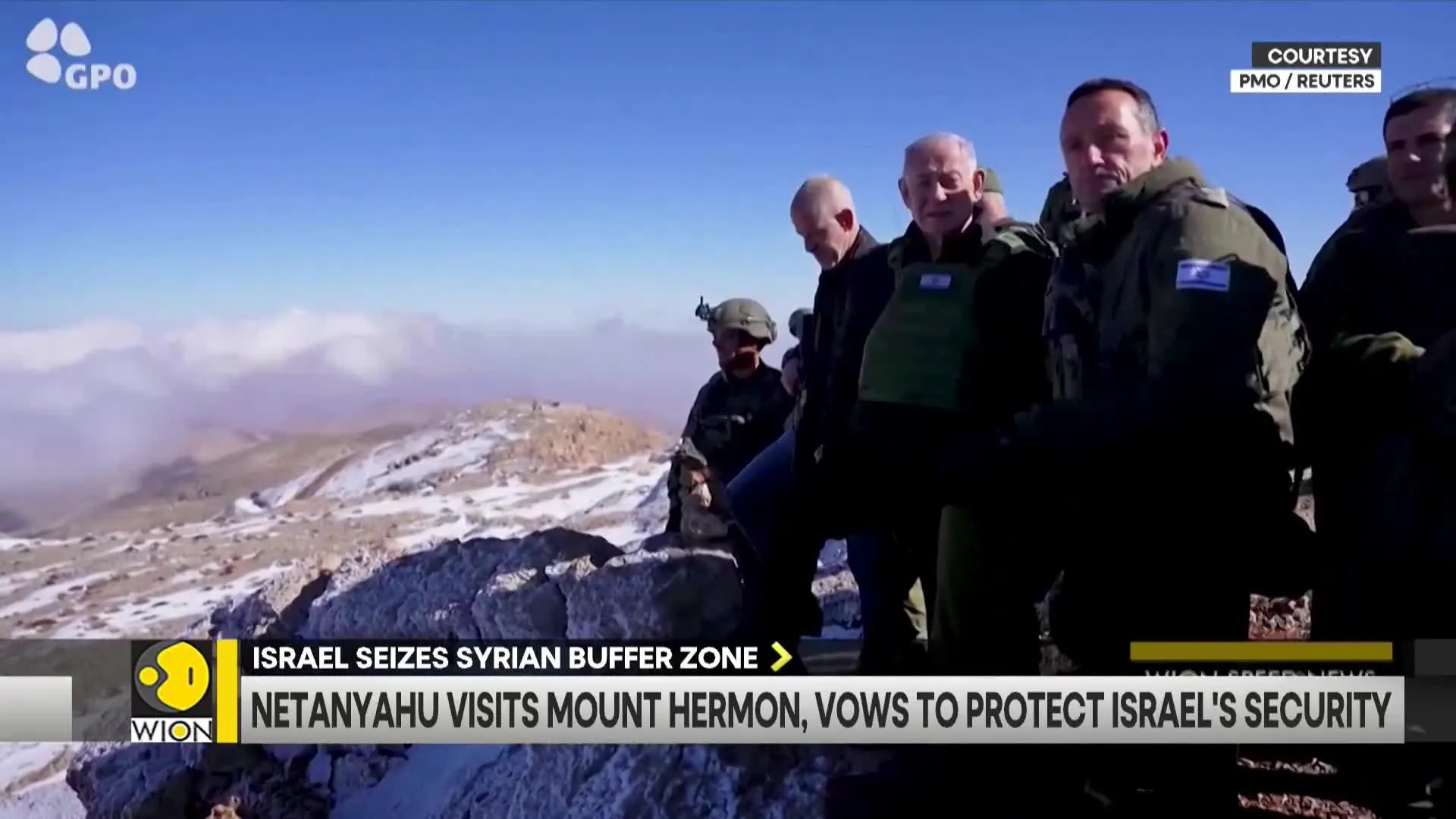 Netanyahu Visits Mount Hermon, Vows to Protect Israel's Security | WION Speed News