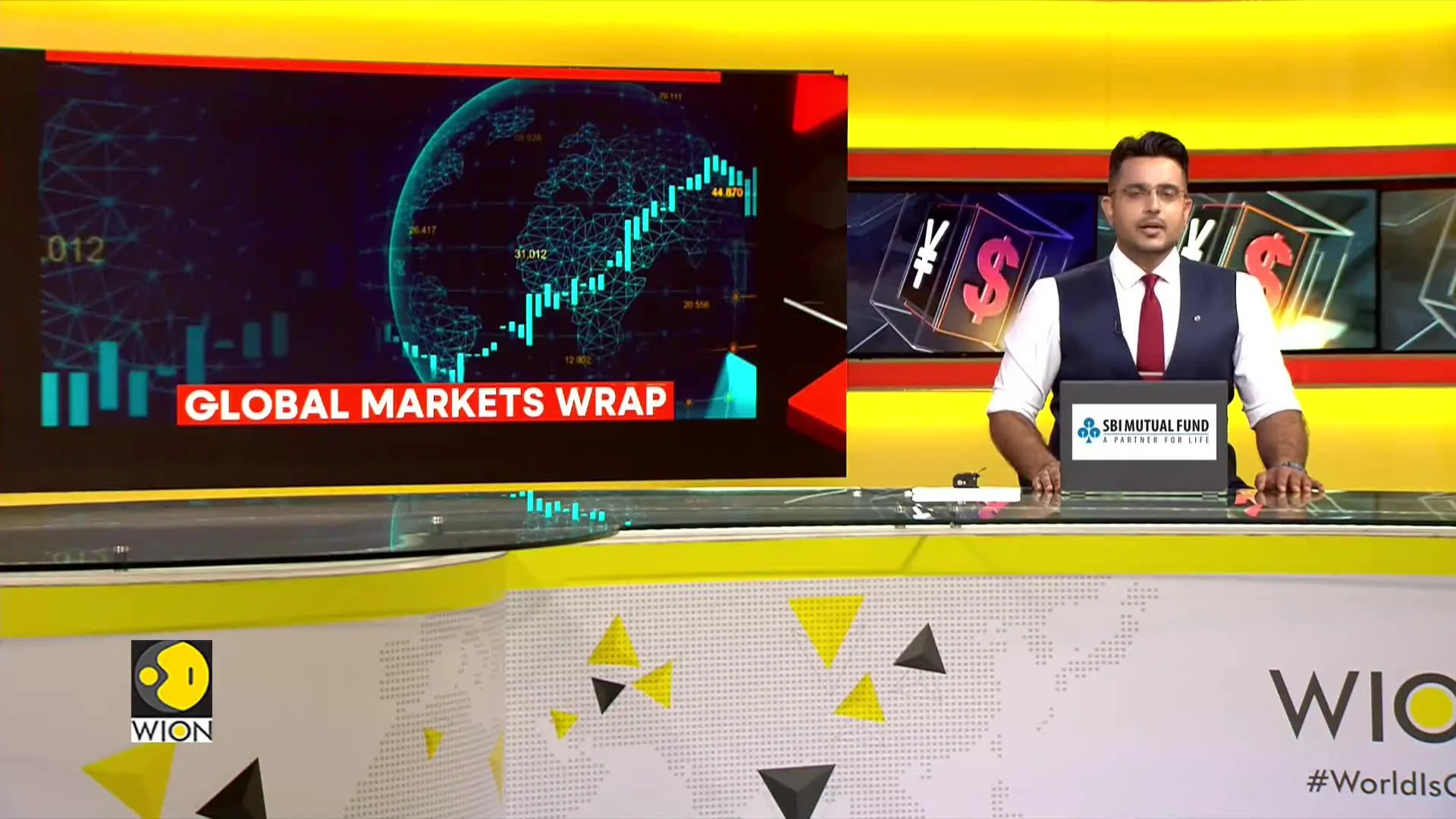 Global markets around the world 