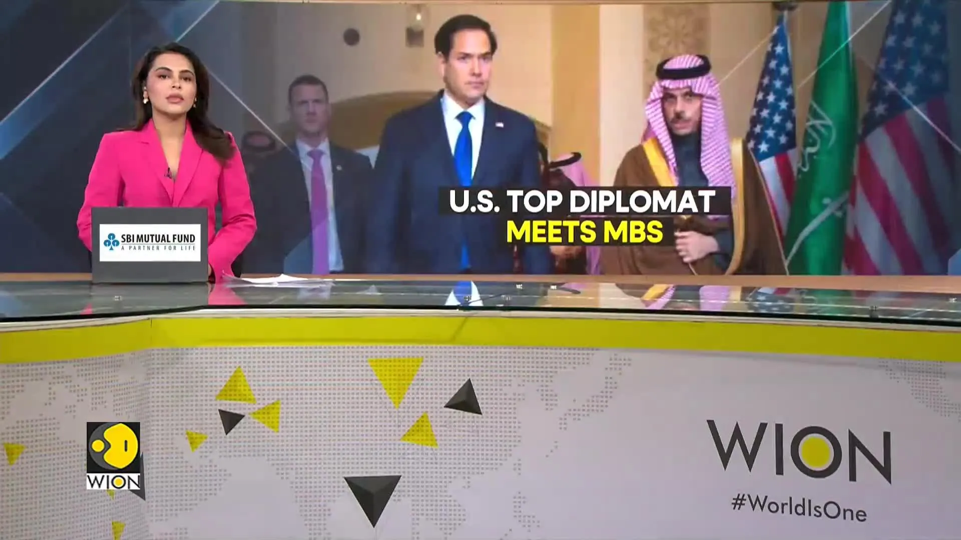 Top US Diplomat Marco Rubio meets Saudi Crown Prince in Riyadh 