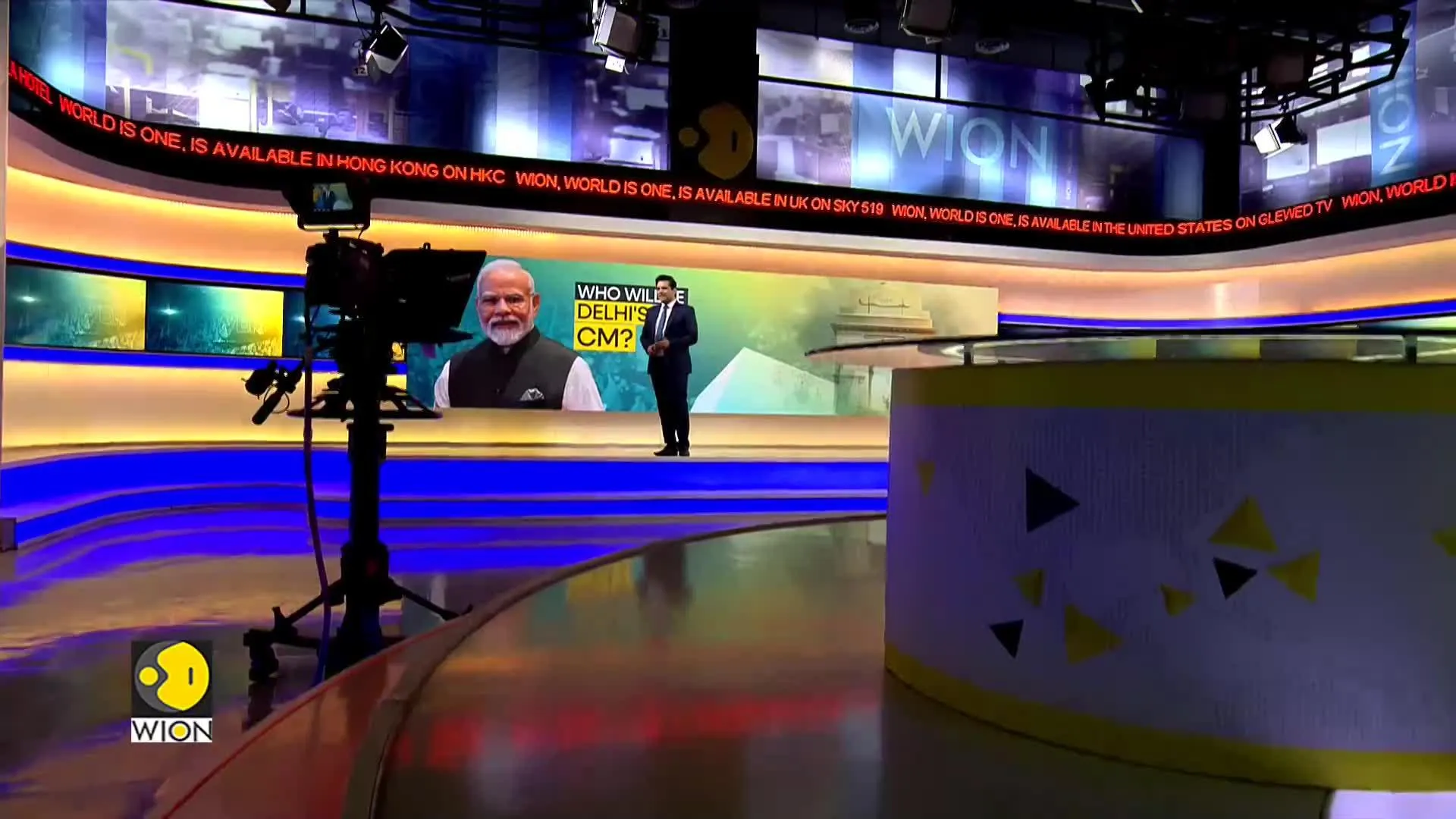 Bjp preparing Ramlila maidan for Delhi CM swearing-in