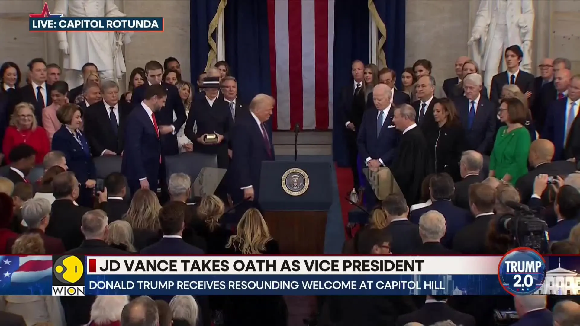 Donald Trump Inauguration: Donald Trump Takes Oath as 47th US President  