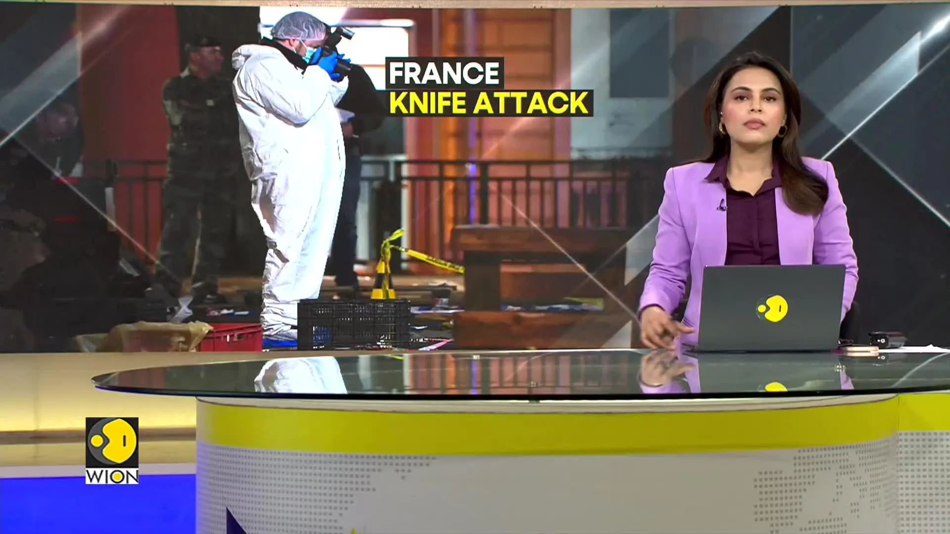 Mulhouse knife attack: One dead, five police officers wounded